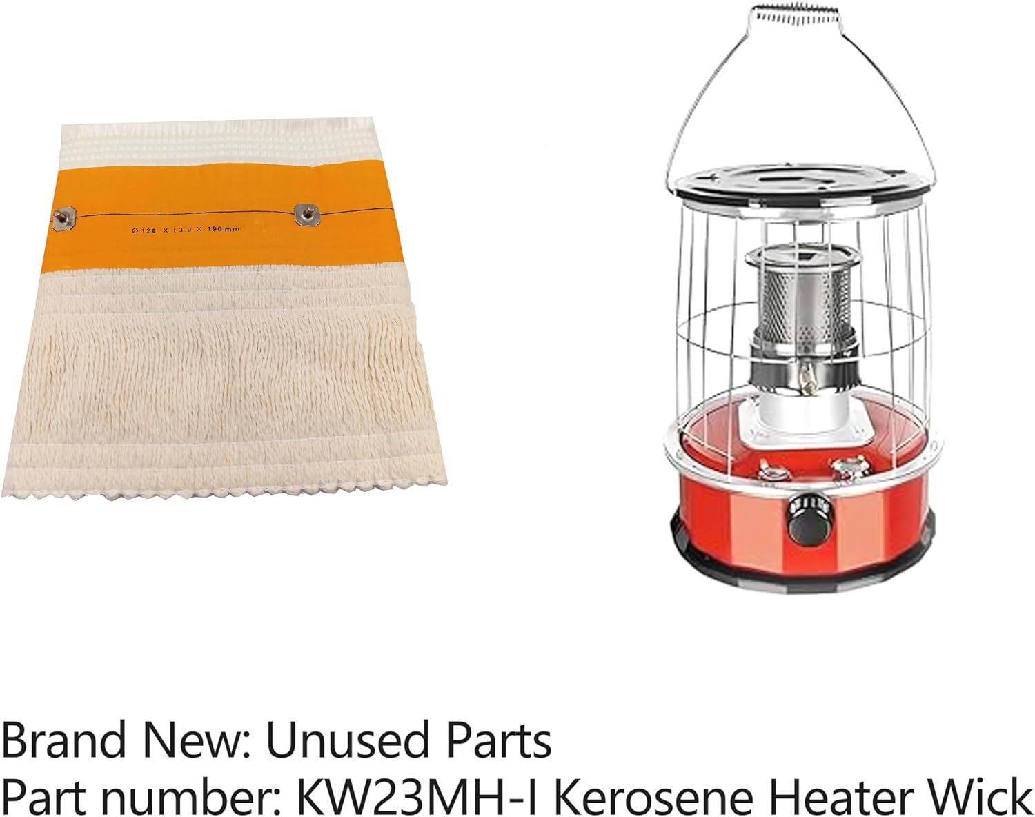 Yiaosua KW23MH-I Kerosene Heater Wick Replacement