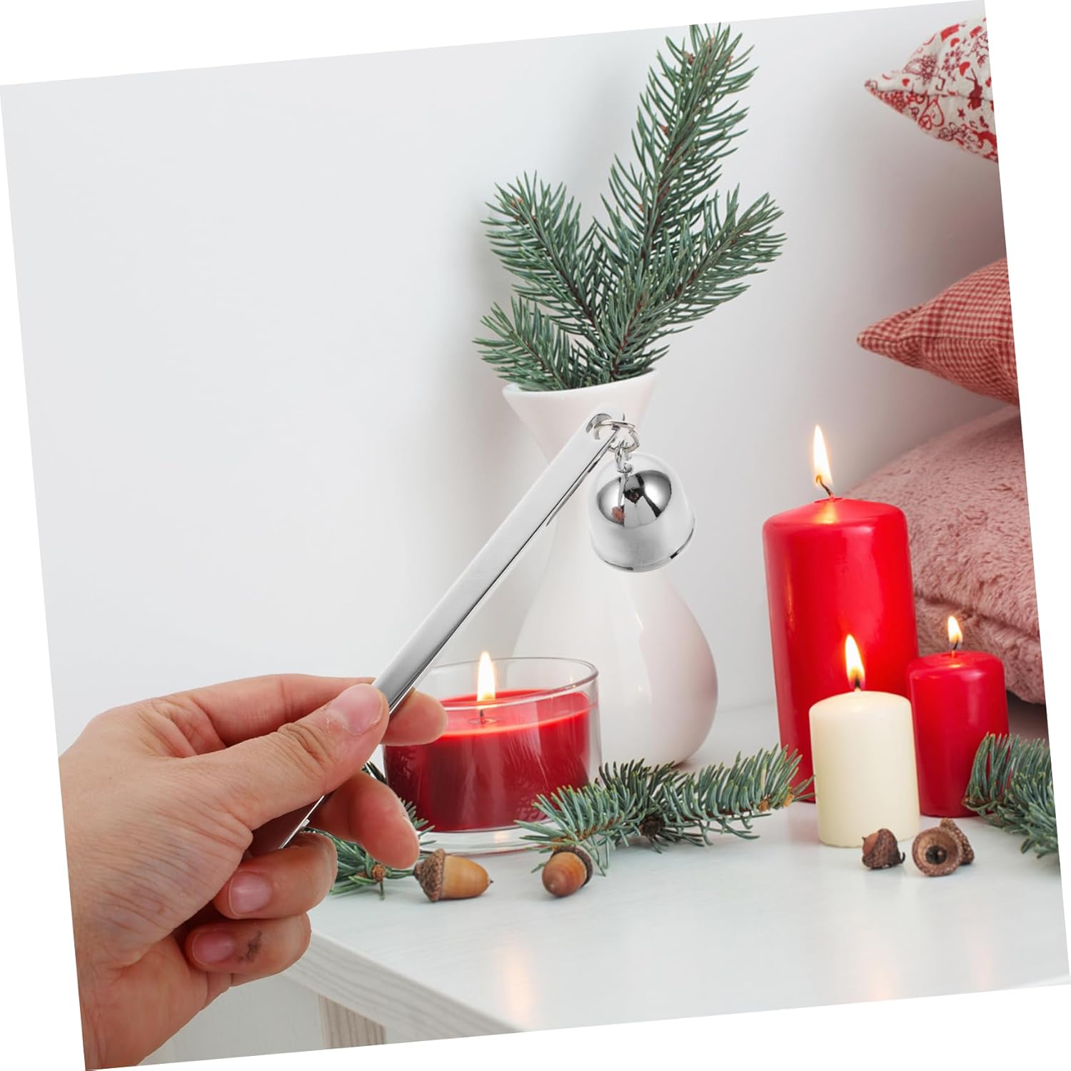 Levemolo 1pcs Stainless Steel Candle Snuffer