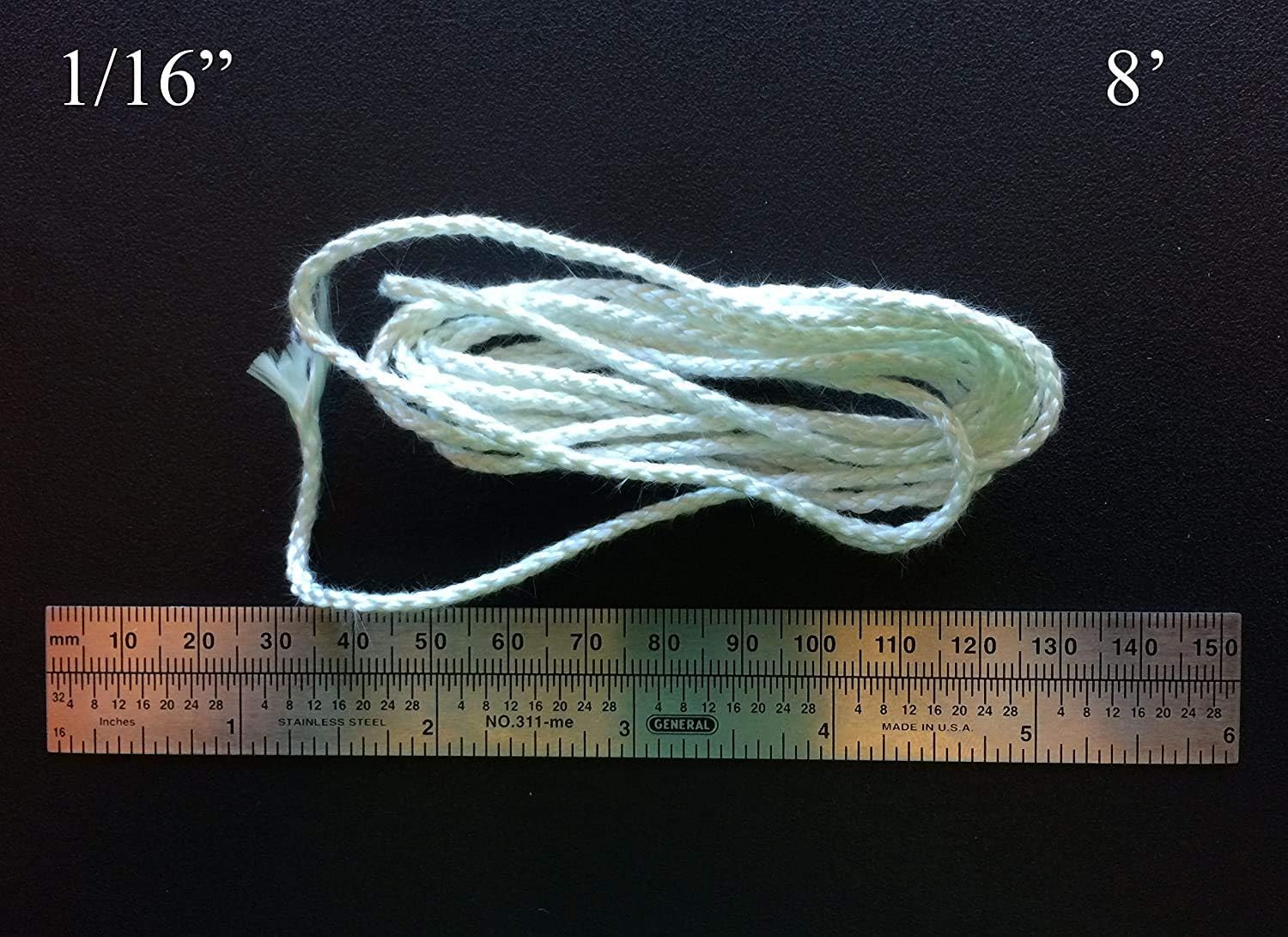 116 Inch by 8 Foot Round Fiberglass Wick Replacement