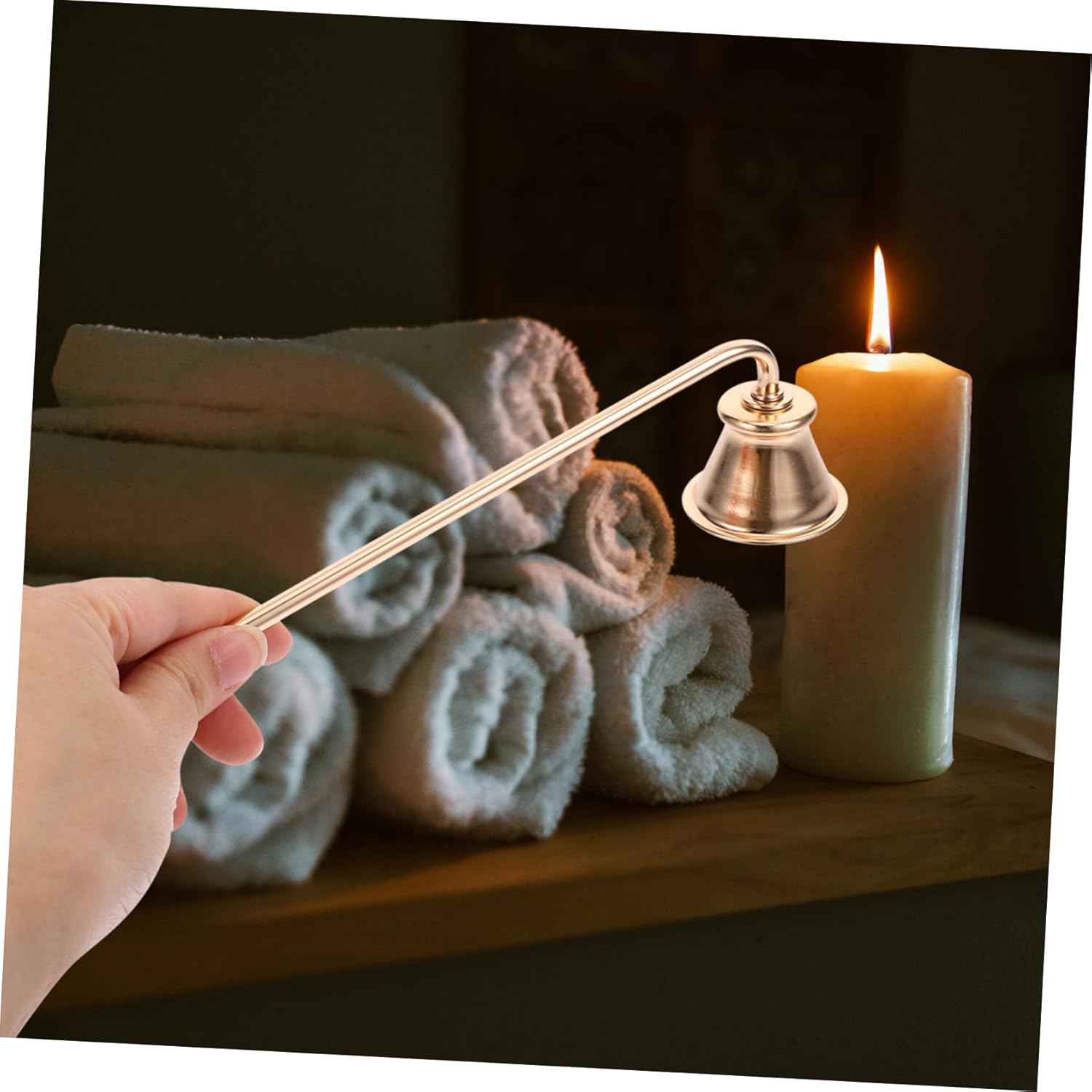 Candle Wick Flame Snuffer Extinguisher for Candles Sturdy Design Accessory 1