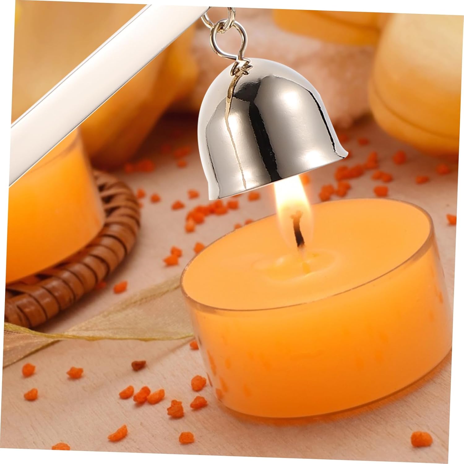 Stainless Steel Candle Snuffer with Bell Shape