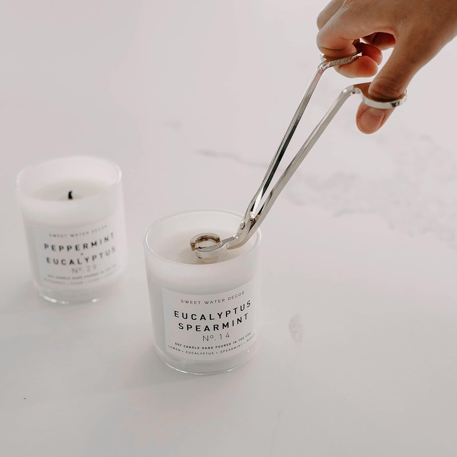 Sweet Water Decor Silver Candle Care Kit