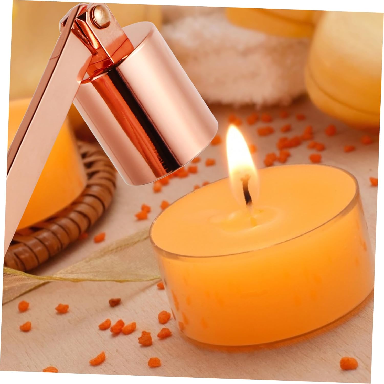 StoBaza 2pcs Candle Snuffer Flame Extinguisher Kit