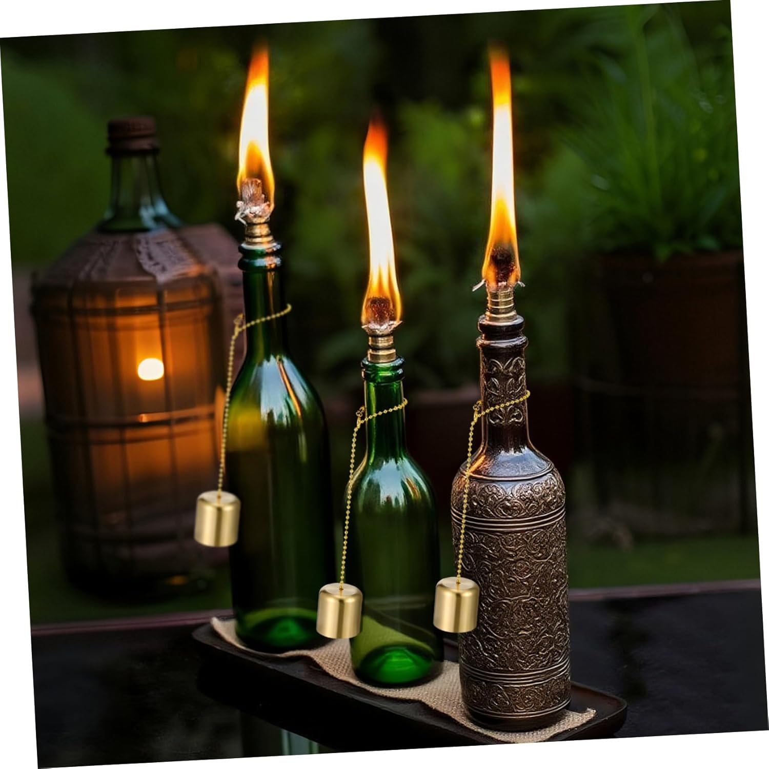 Happyyami 2pcs Brass Candle Snuffer Caps Fire Extinguisher Accessories