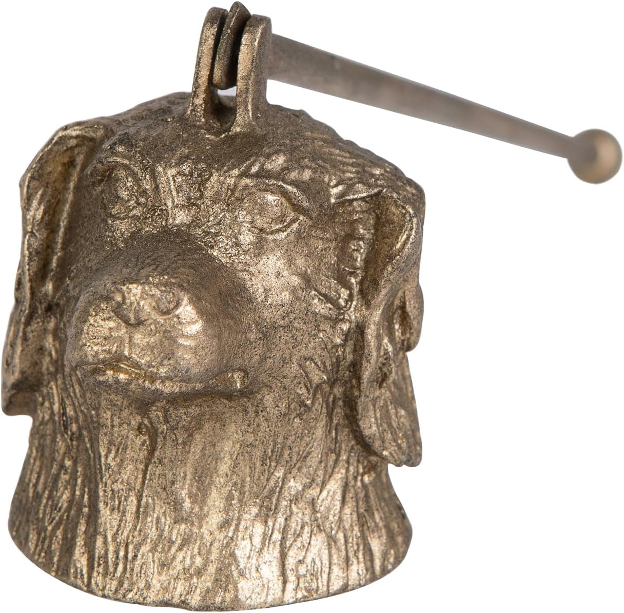 NIKKY HOME Gold Candle Snuffer Dog Shape with Long Handle