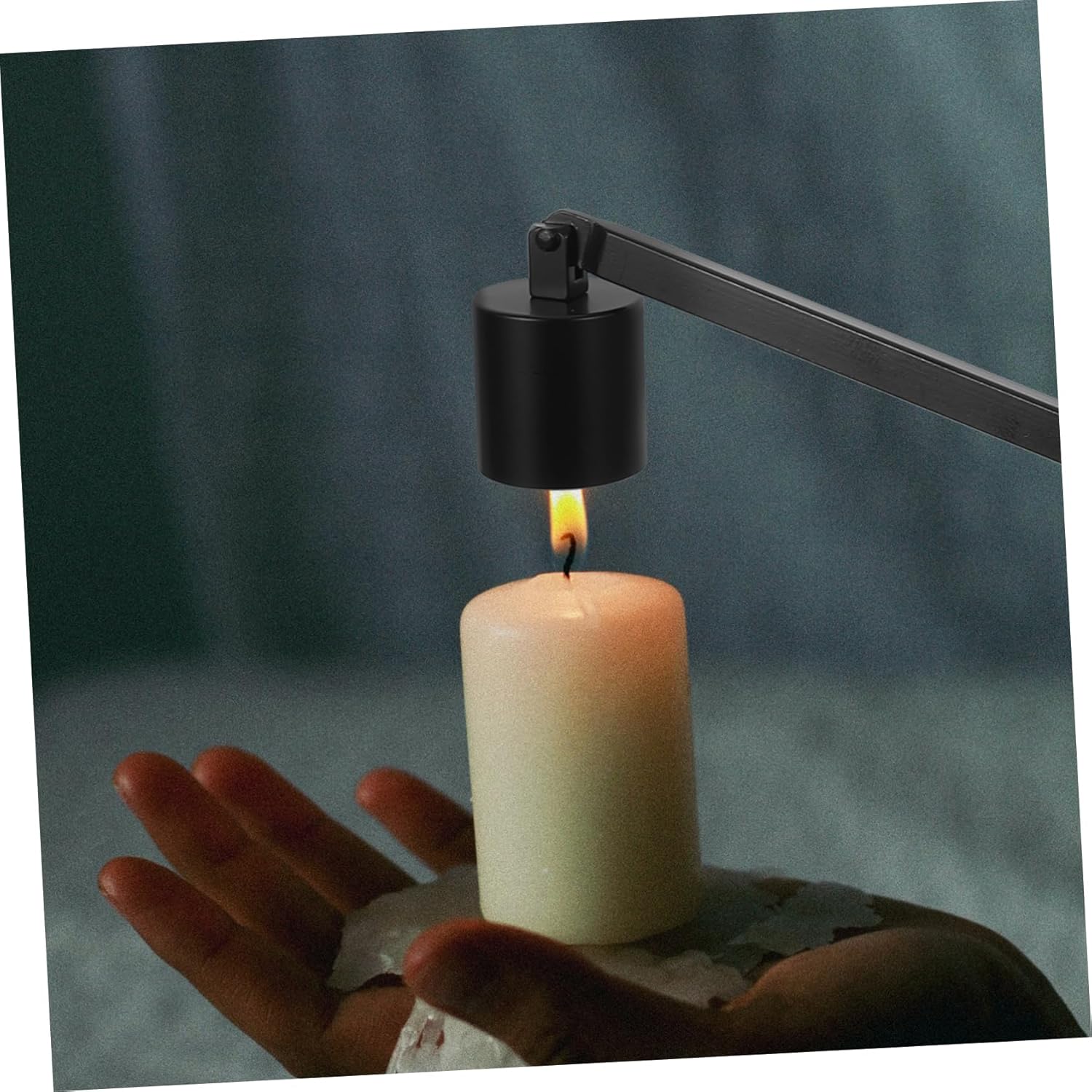 Zerodeko Black Candle Snuffer Tool for Home and Decor