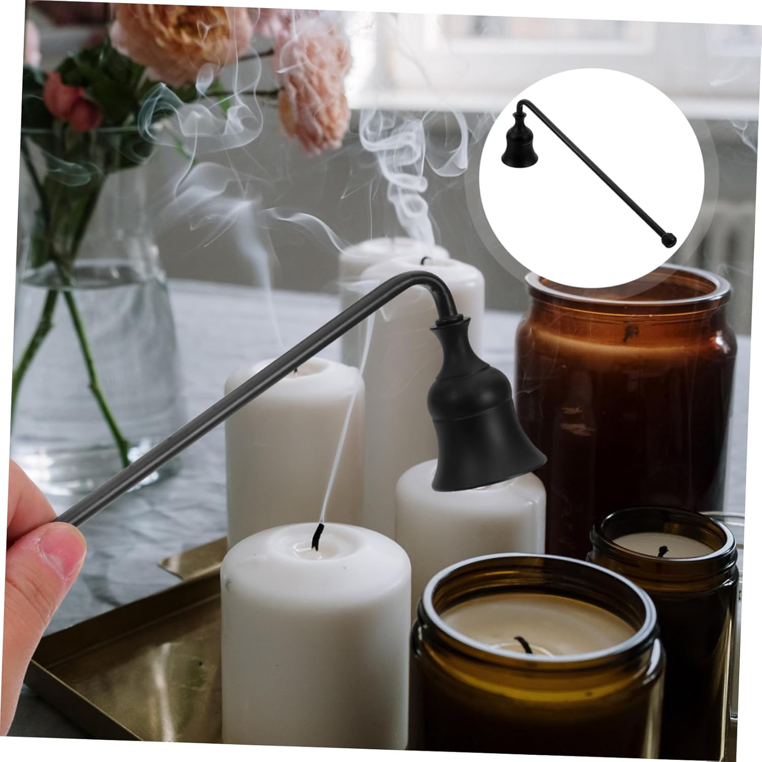 GOOHOCHY Candle Snuffer Vintage Style