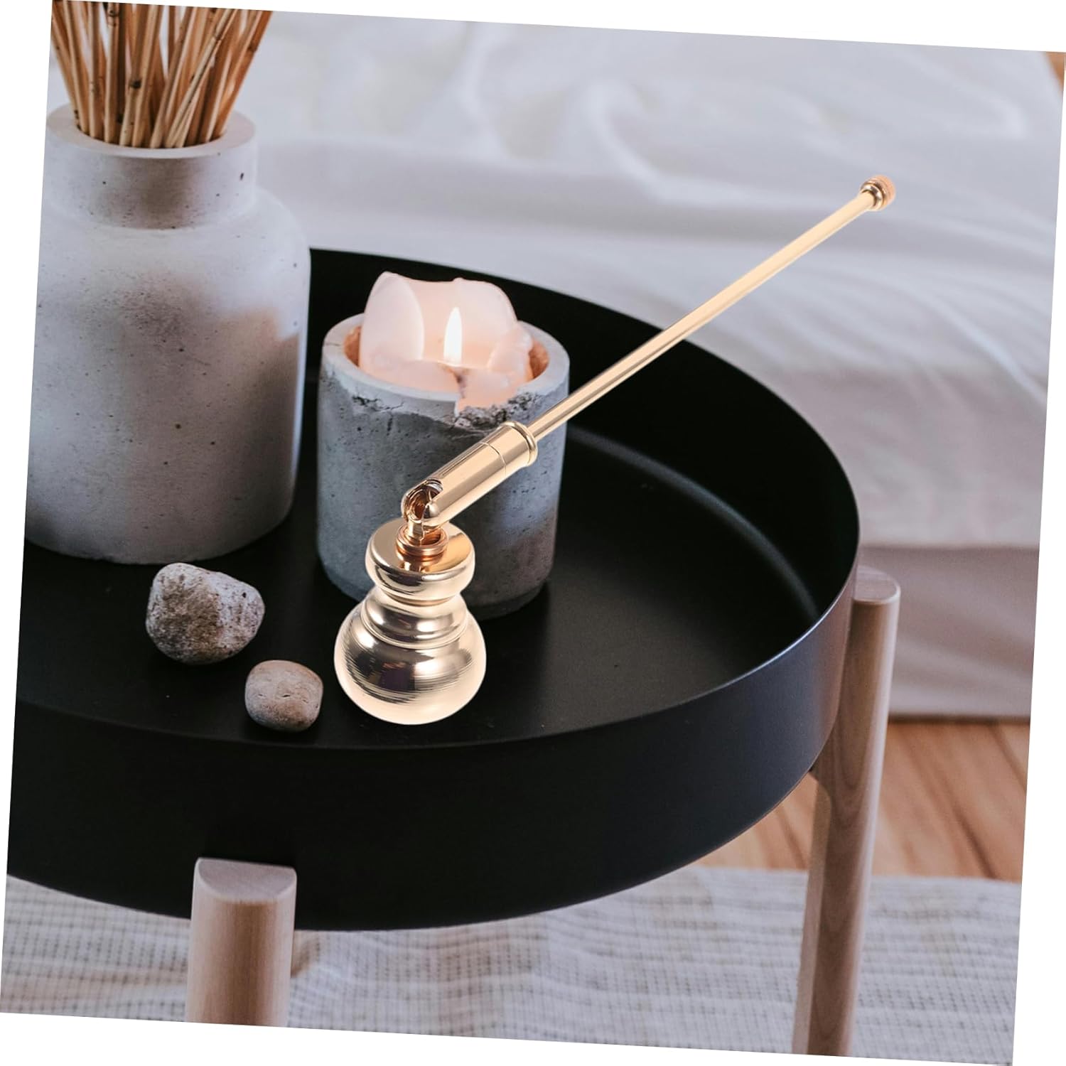 Elegant Gourd Style Candle Snuffer Handle