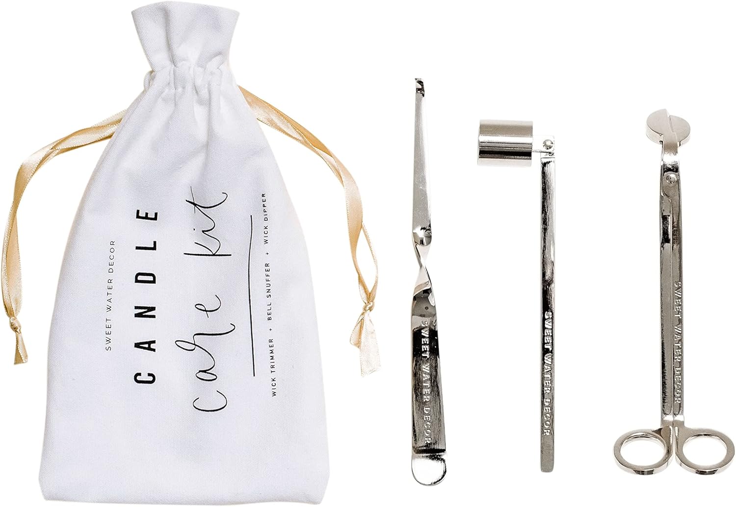 Sweet Water Decor Silver Candle Care Kit