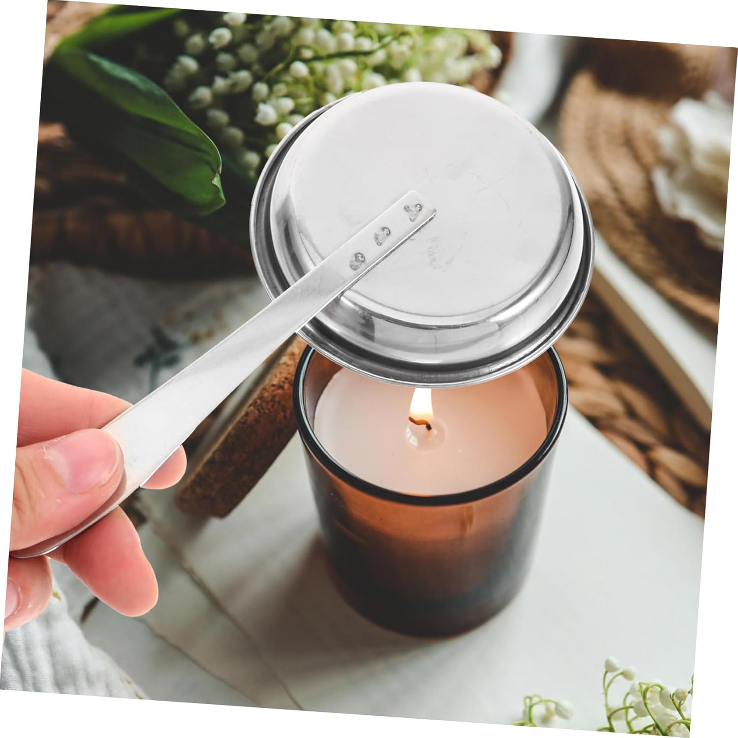 Zerodeko Candle Snuffer Stainless Steel Extinguisher