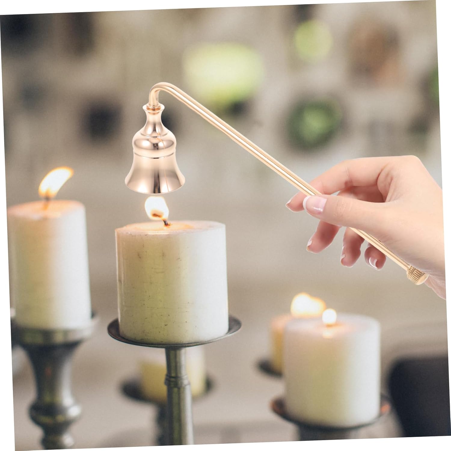 ERINGOGO Candle Snuffer Tool Metal Set Unique Design Safe To Use