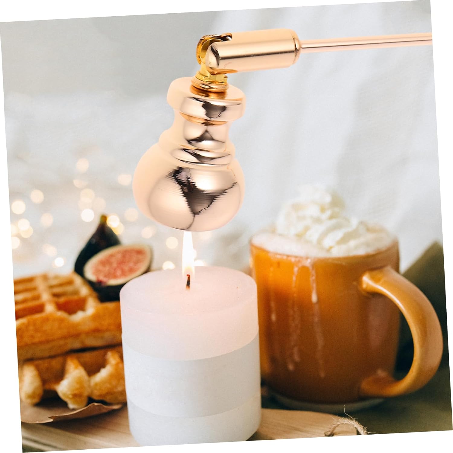 Iron Gourd Shape Candle Snuffer for Home Use