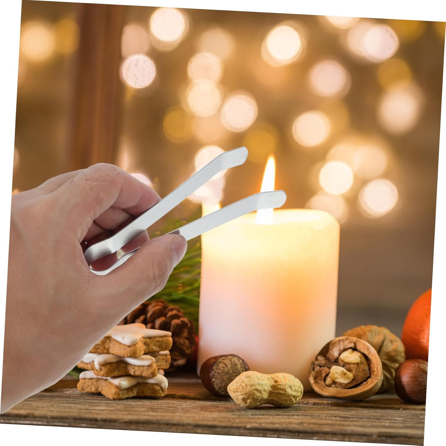 5Pcs Candle Snuffer Tool Wick Clamp for Safe Candle Extinguishment