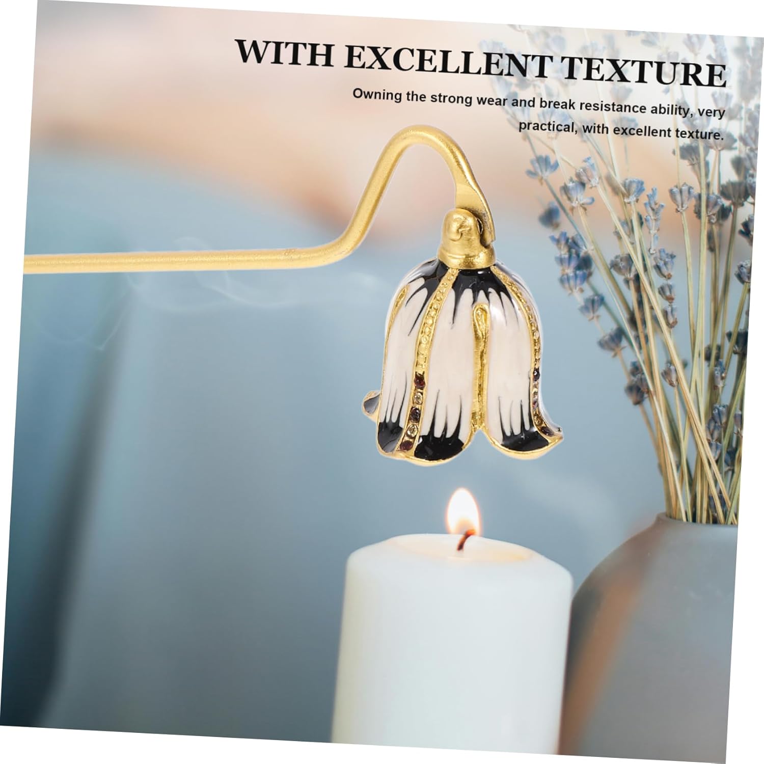 Unique Candle Snuffer Flame Extinguisher for Home Decor