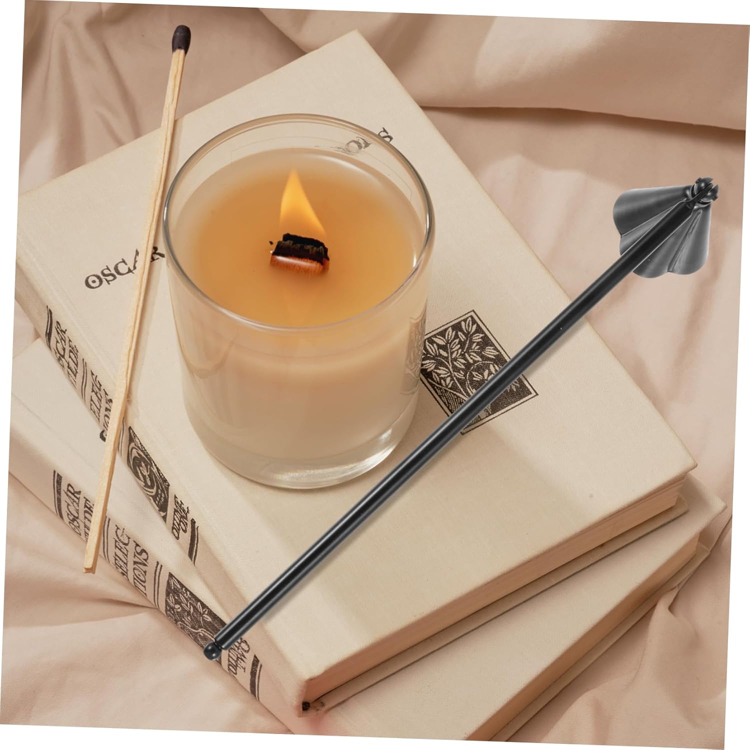STOBAZA Portable Candle Snuffer with Handle