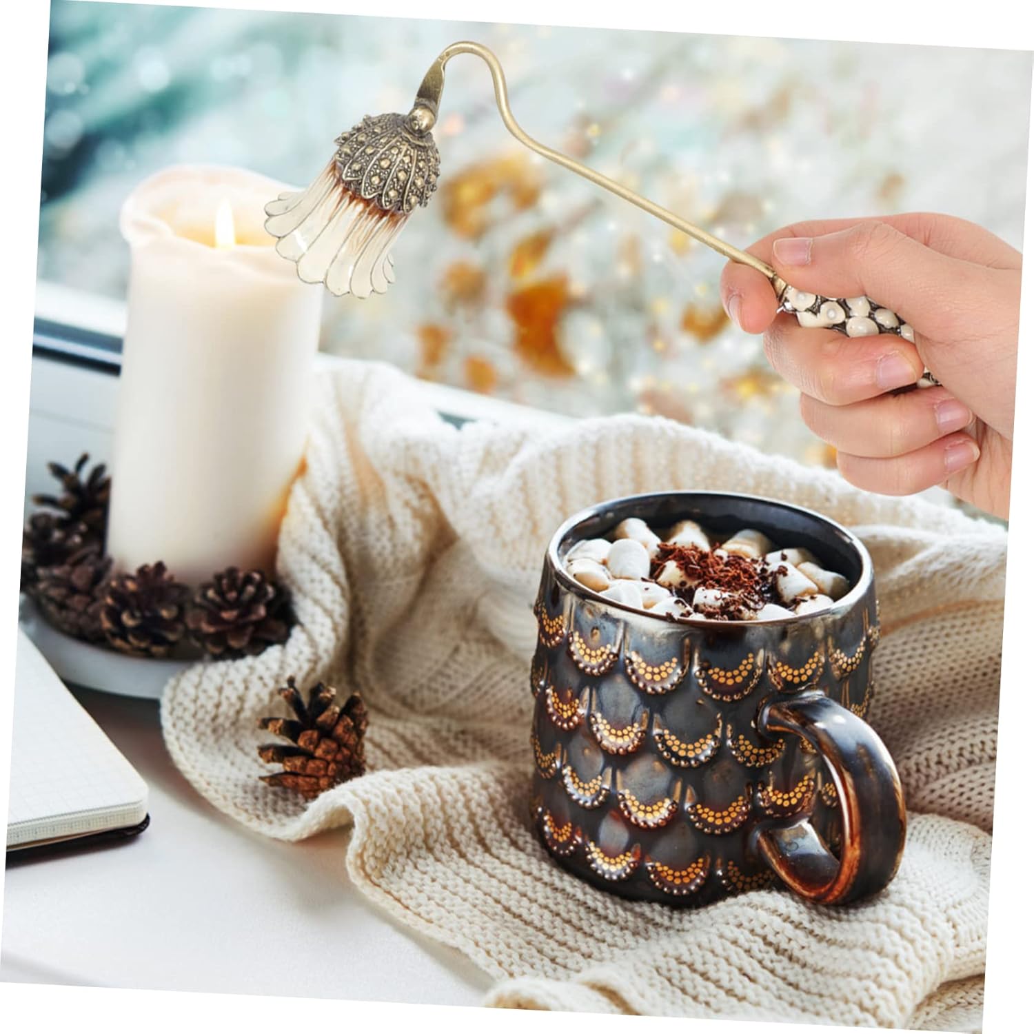 Metal Wick Snuffer for Aromatherapy Candles