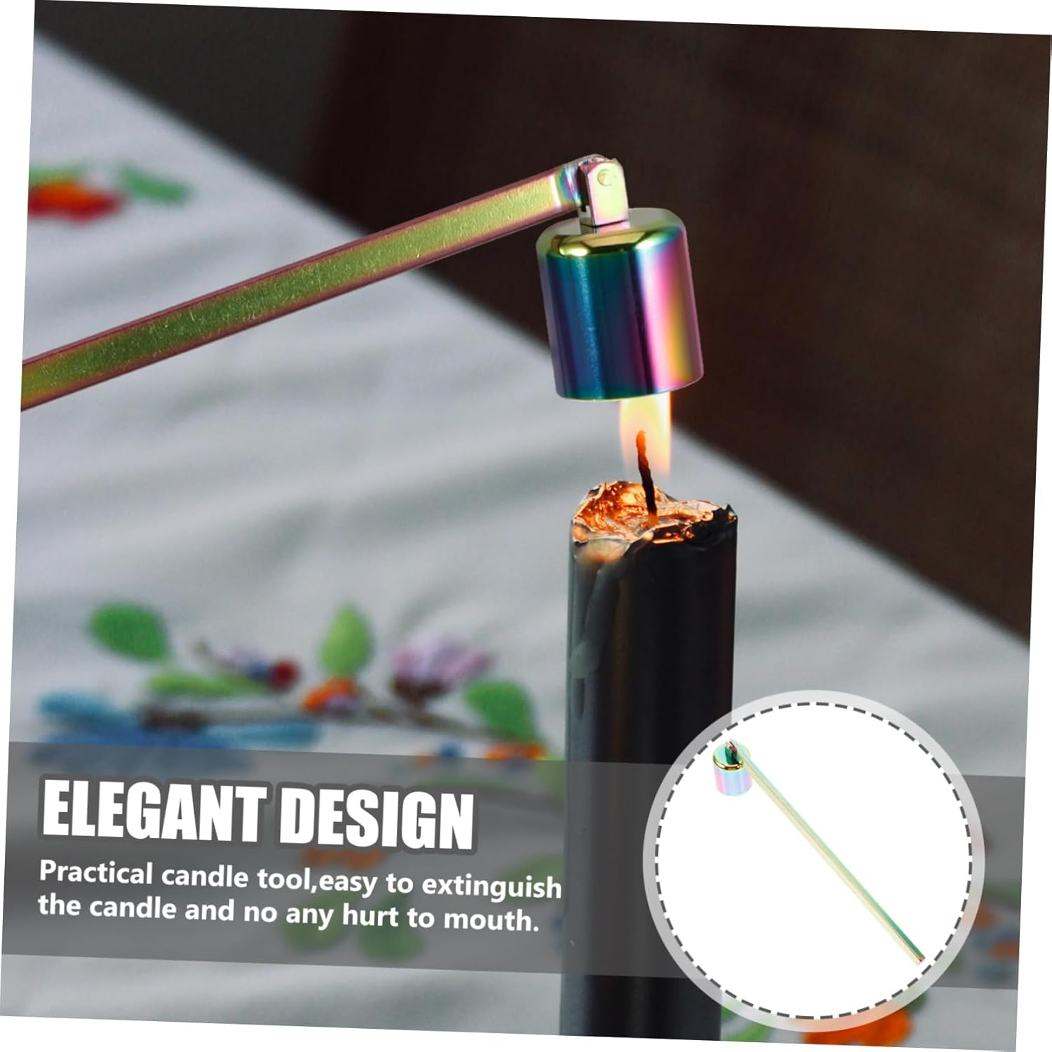 Candle Snuffer Cap Flame Extinguisher for Scented Candles
