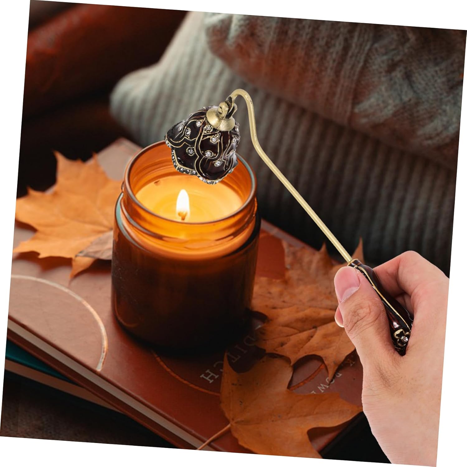 Candle Extinguisher Cover Metal Wick Snuffer