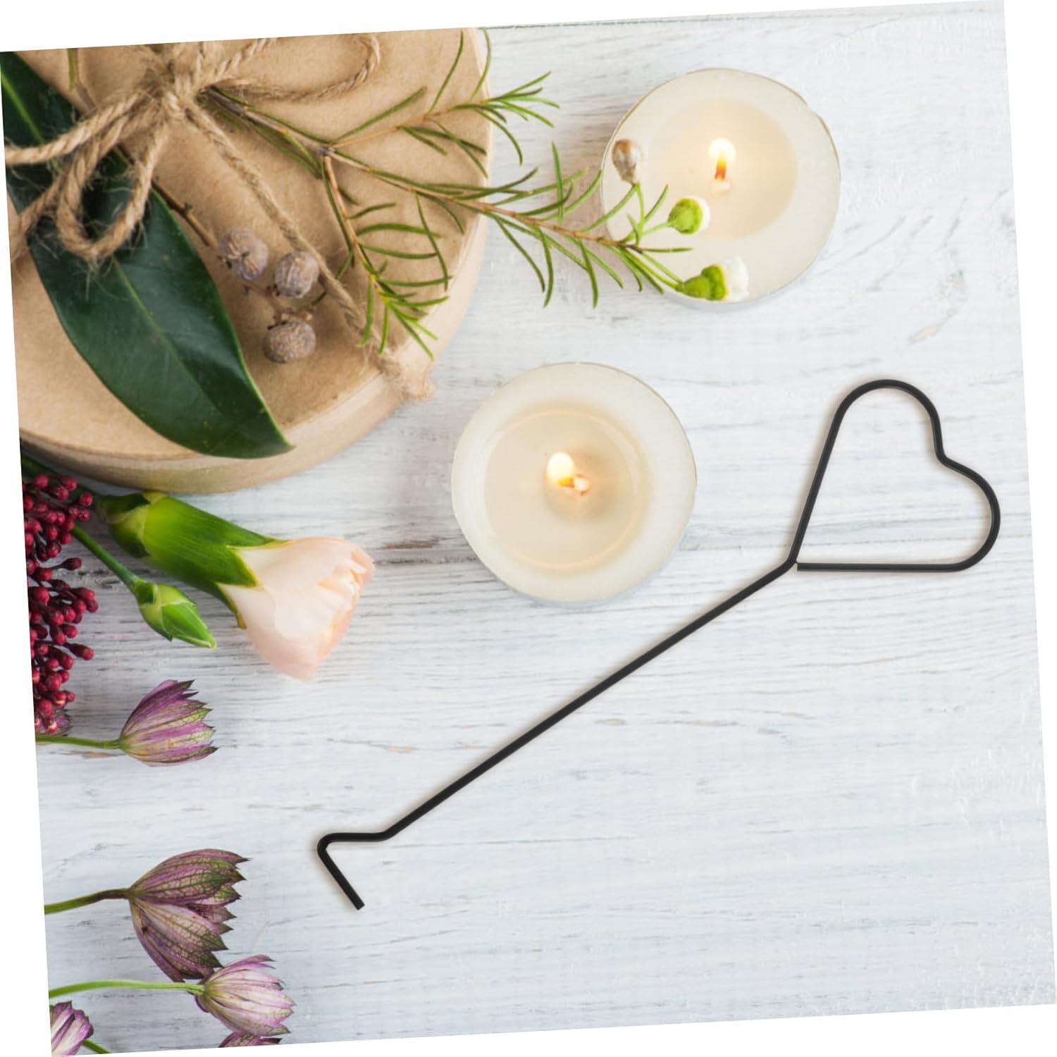 4pcs Iron Candle Wick Extinguisher Hook Set