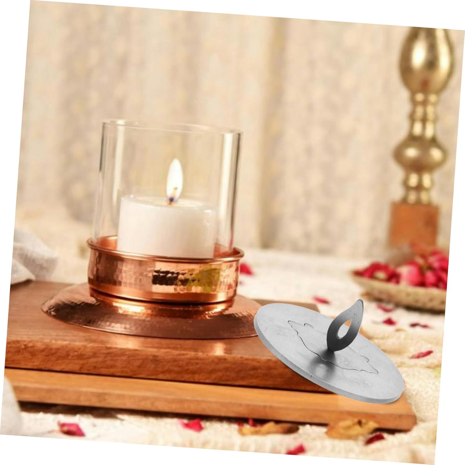 Happyyami Automatic Candle Snuffer with Handle