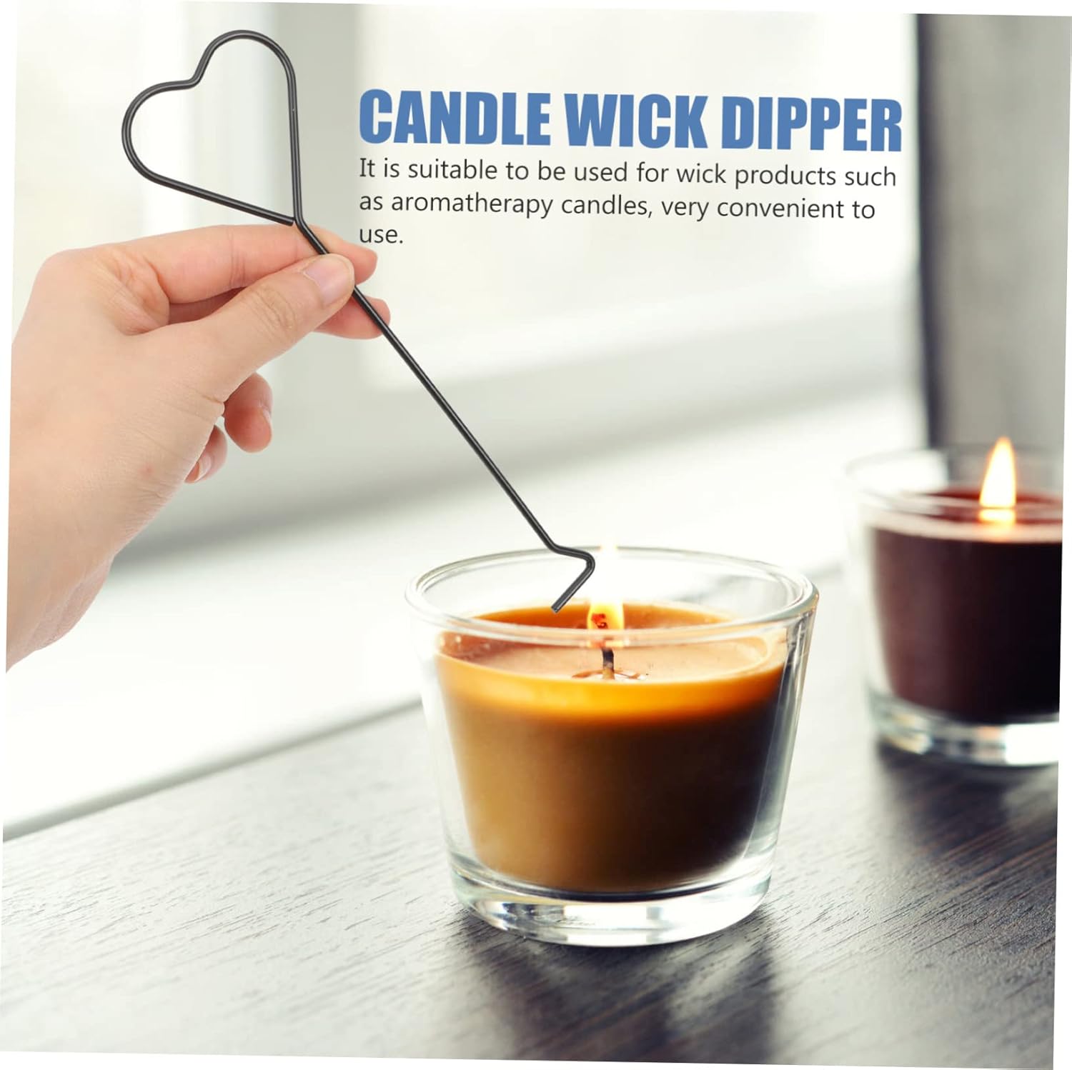 4pcs Iron Candle Wick Extinguisher Hook Set