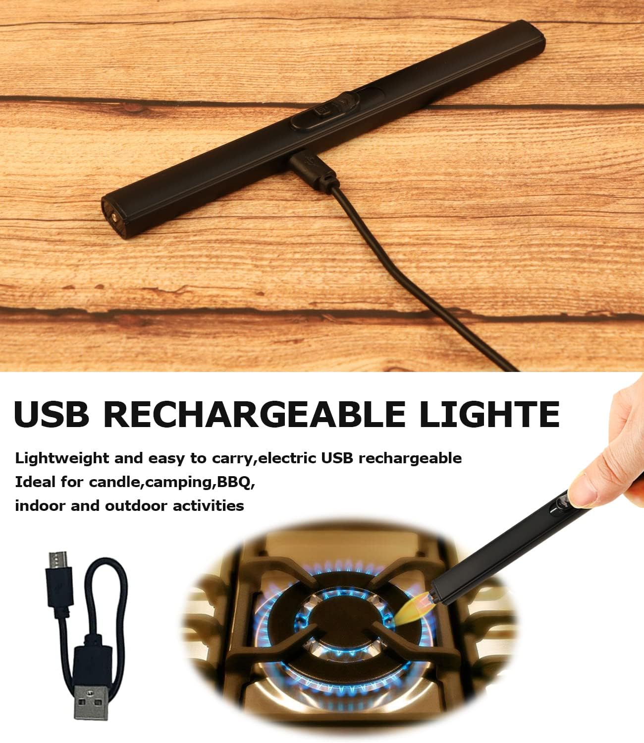 4 In 1 Candle Accessory Set Black 1