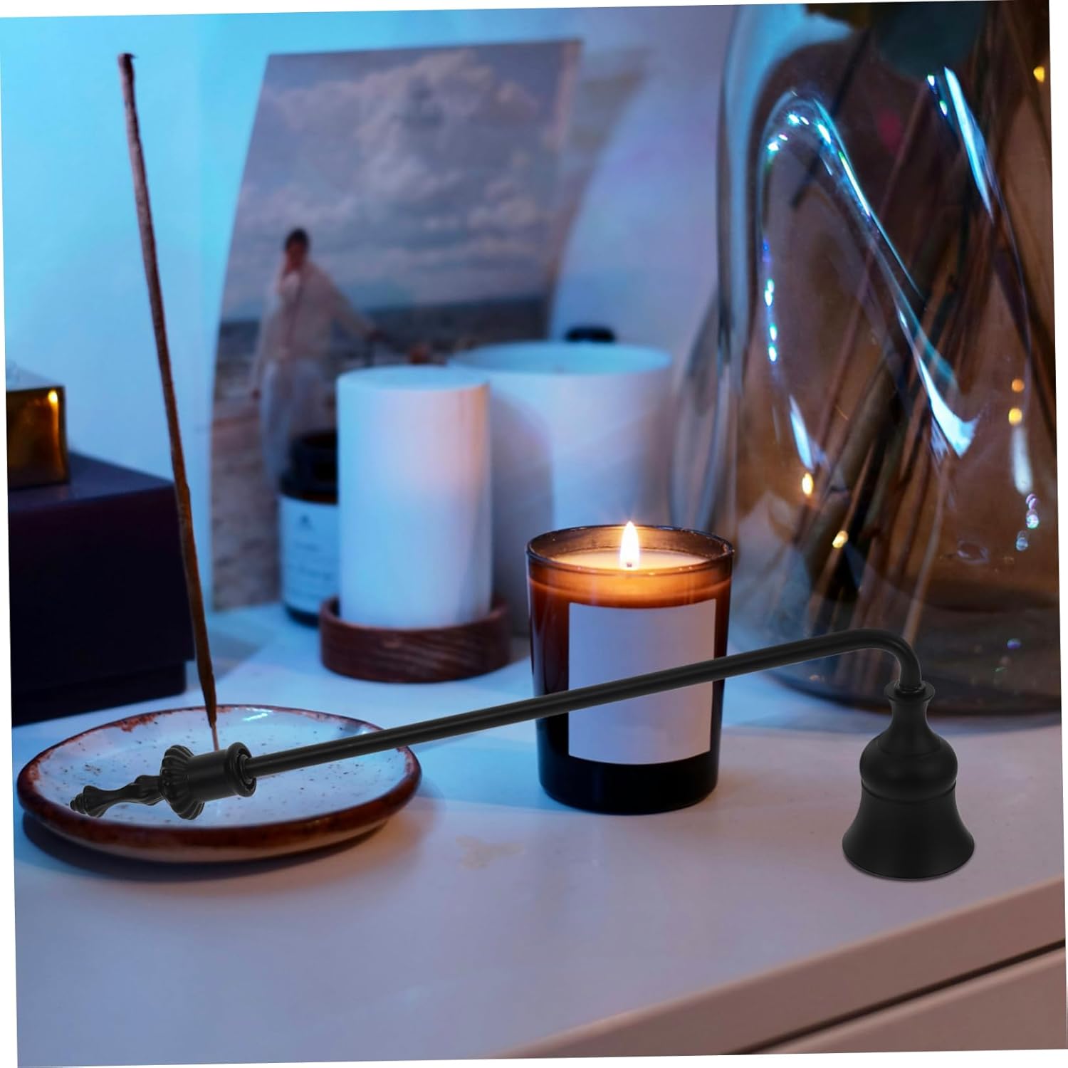 STOBAZA Candle Snuffer with Long Handle