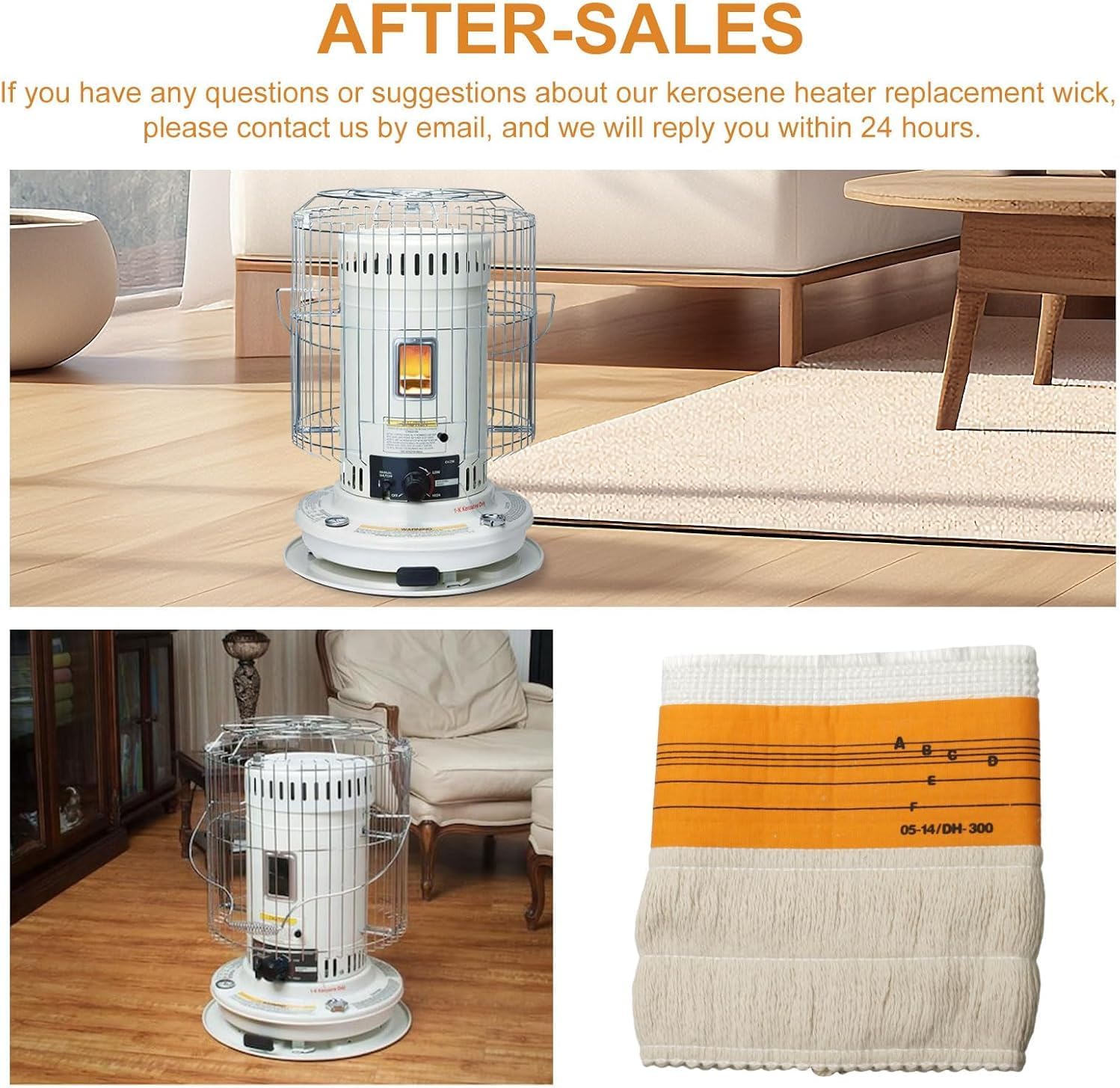 KW23MH-I Kerosene Heater Replacement Wick