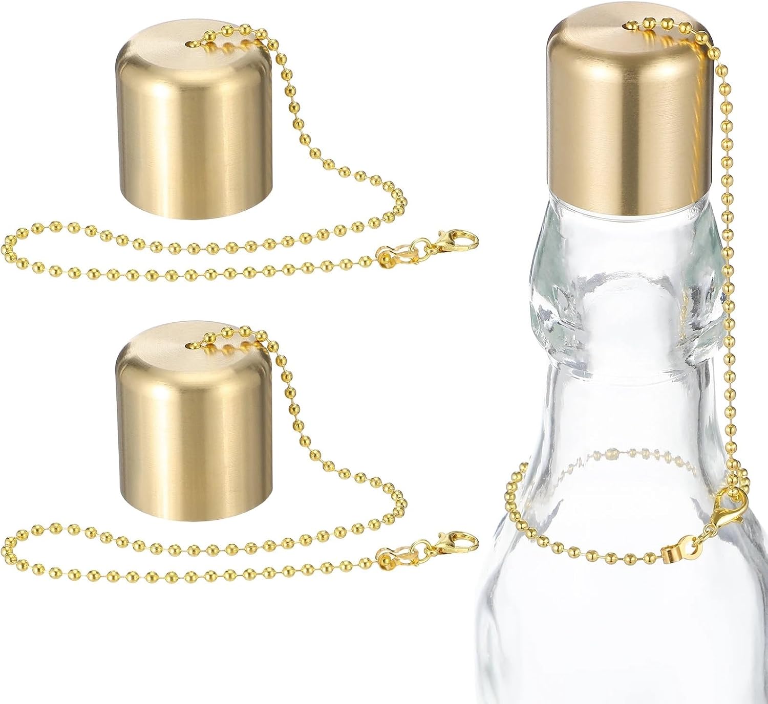 Candle Snuffer 4Pcs Brass Set for Tea Light and Aromatherapy Candles