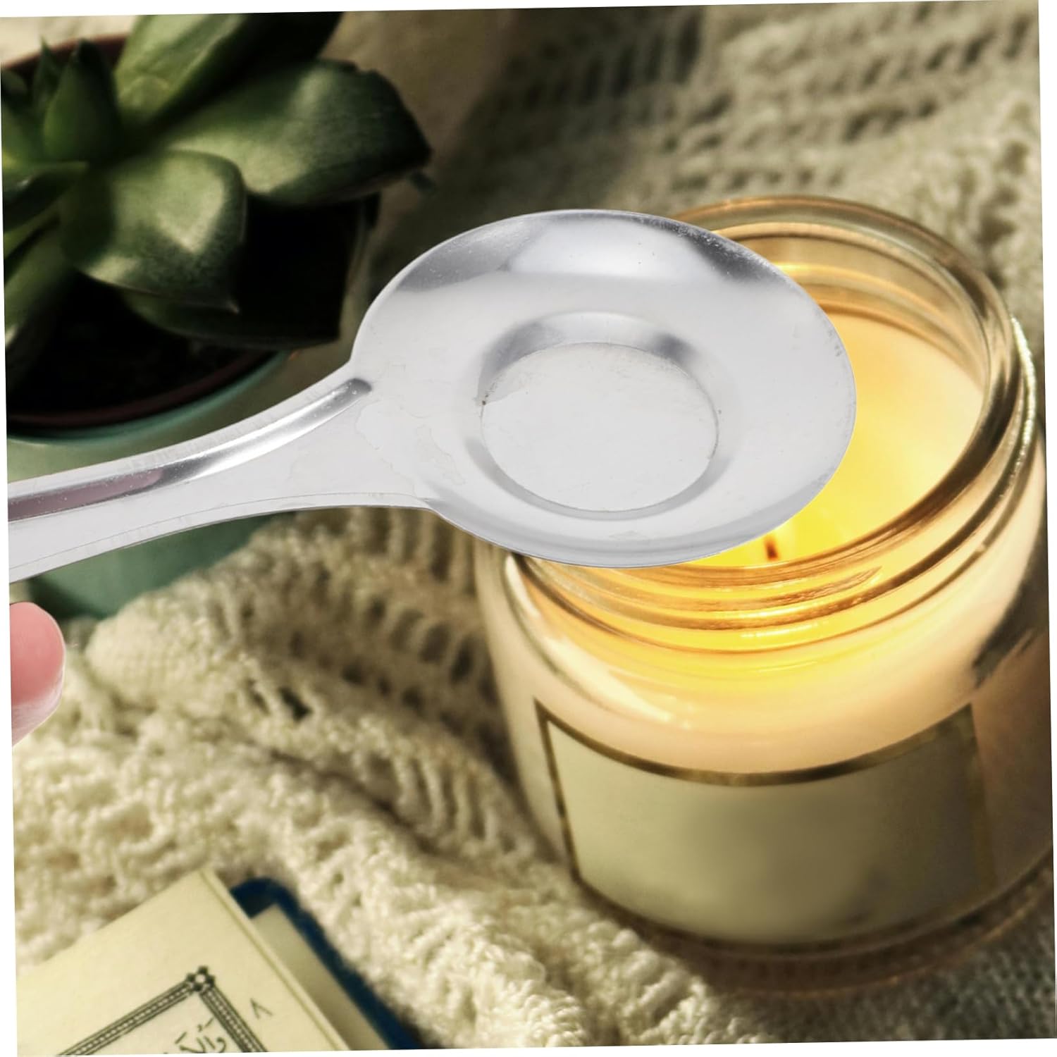 5pcs Stainless Steel Candle Snuffer Extinguisher Set