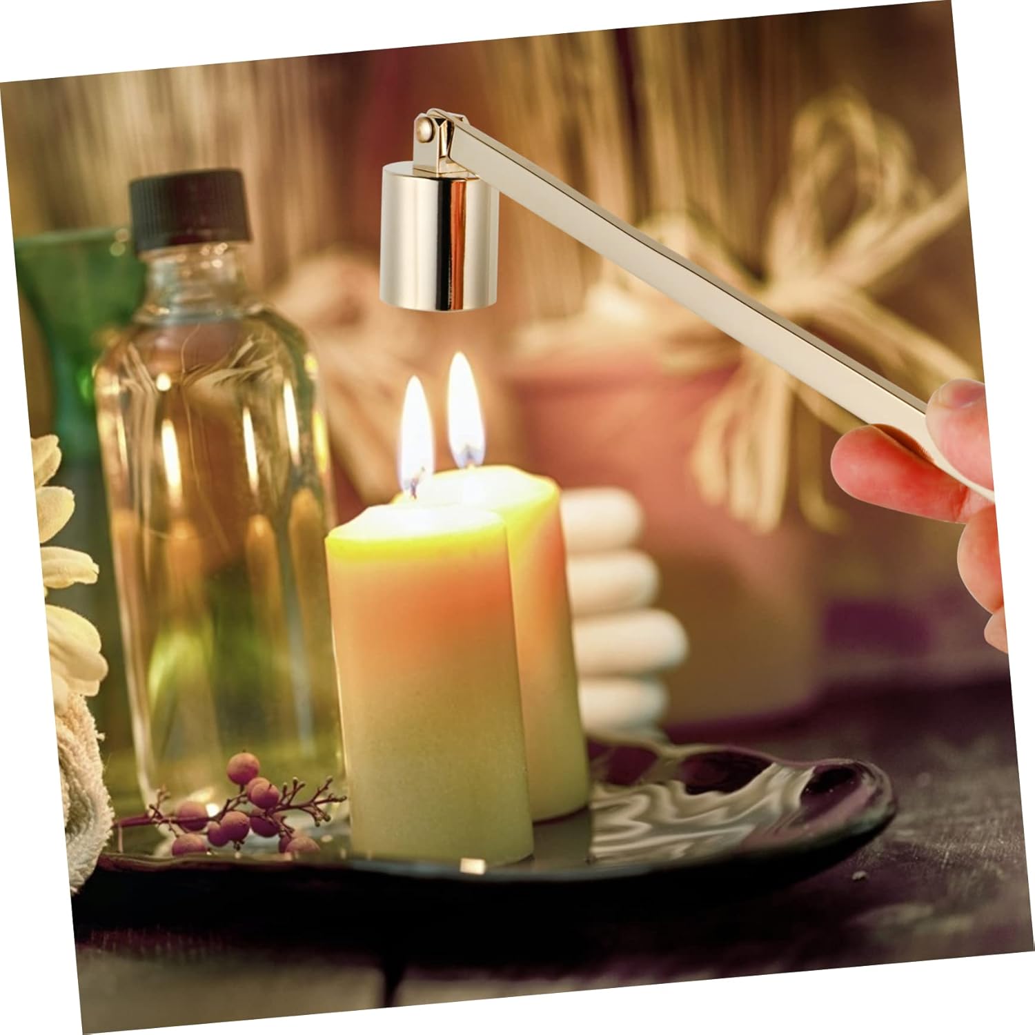 3 Pcs Automatic Candle Snuffer Fire Cover