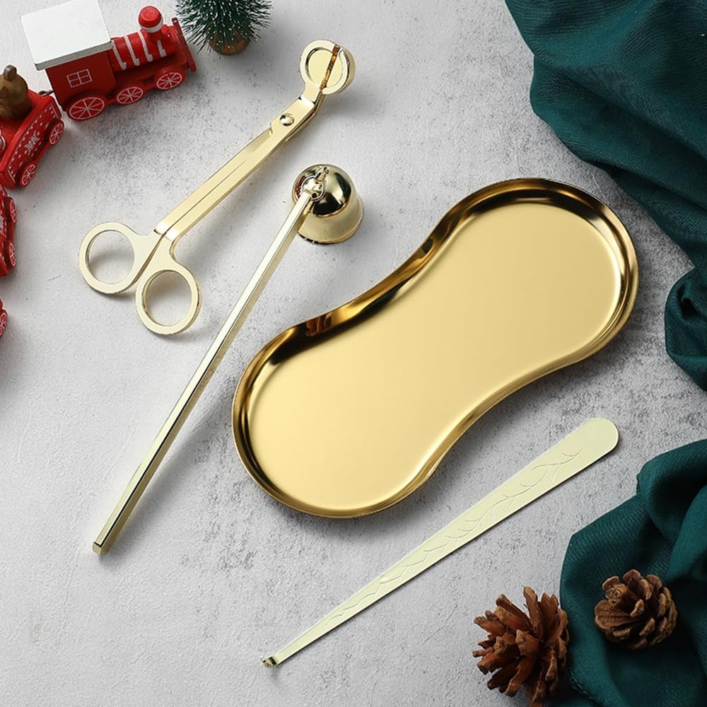 DONGKER 4 in 1 Candle Accessory Set