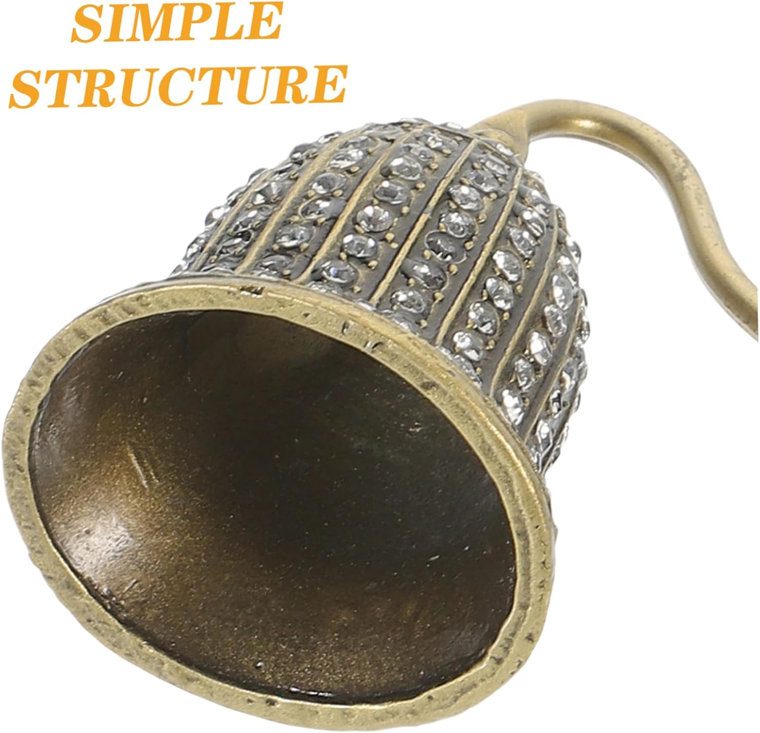 ERINGOGO Long Handle Candle Snuffer Metal Extinguisher Cover for Tapered Candles