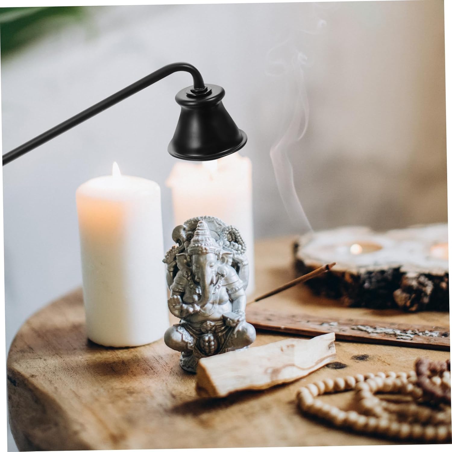 GOOHOCHY Metal Candle Snuffer Cap Extinguisher