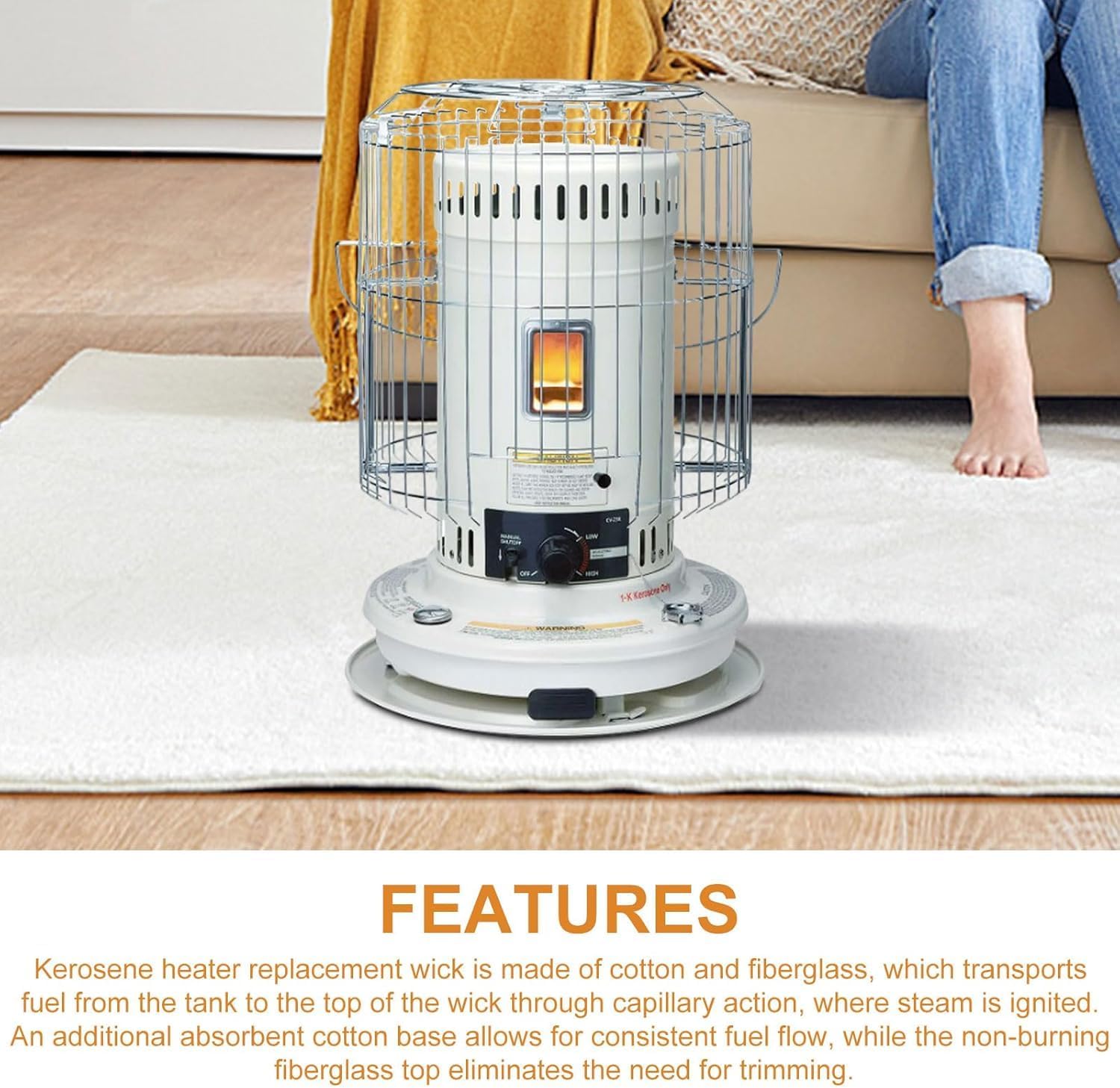 KW23MH-I Kerosene Heater Replacement Wick