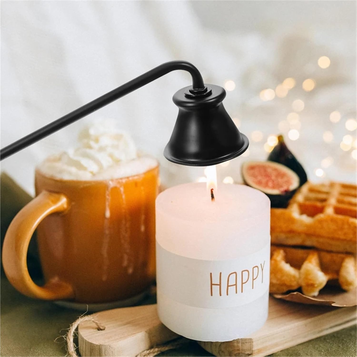 6Pcs Golden Candle Snuffer Flame Extinguisher Tool