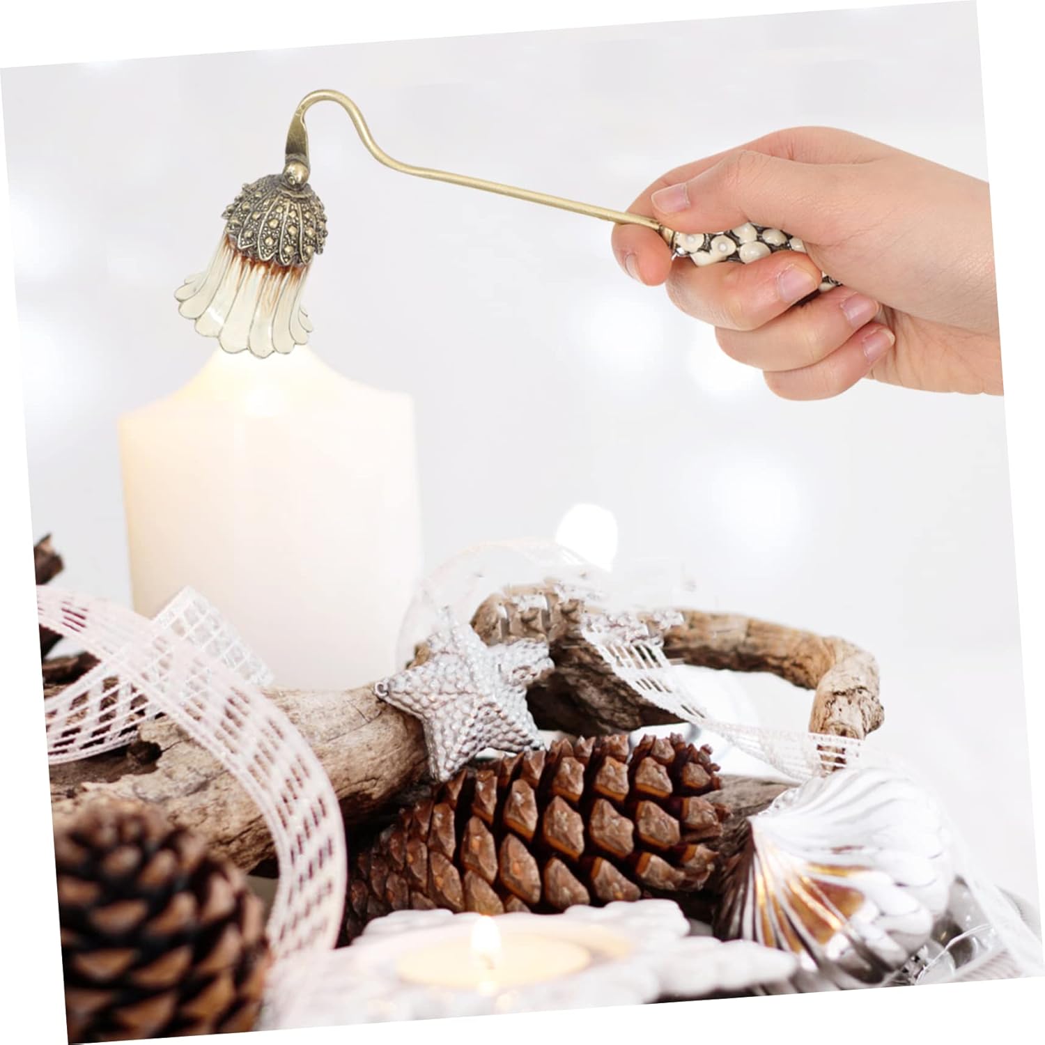 Metal Wick Snuffer for Aromatherapy Candles