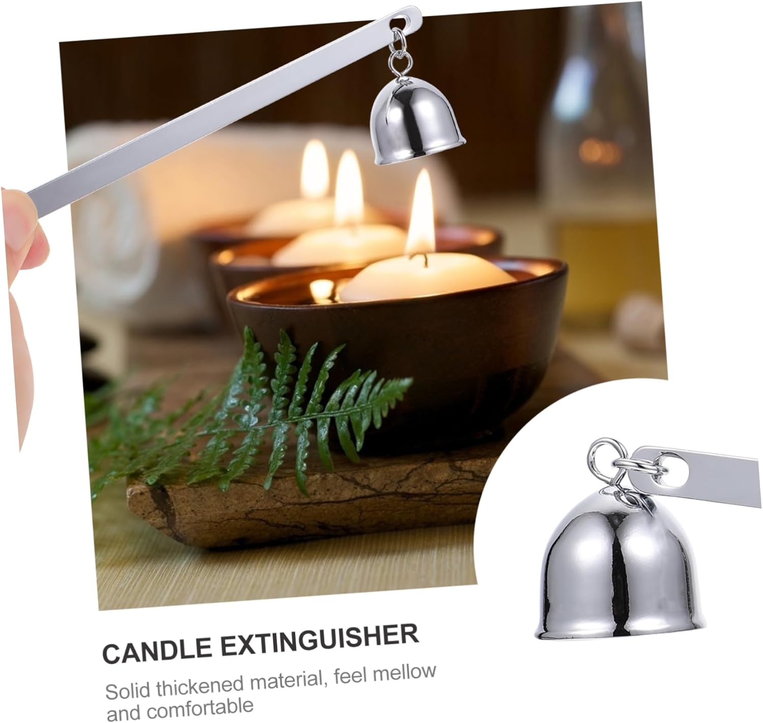 1pc Stainless Steel Candle Snuffer Tool