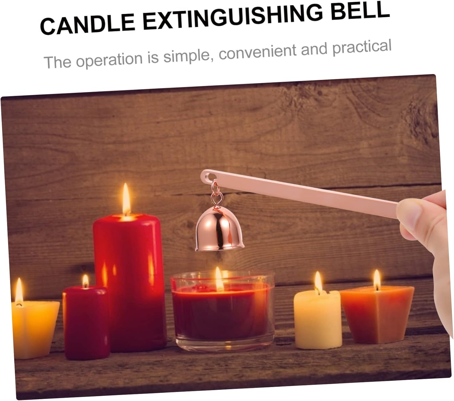 Candle Accessory Kit with Snuffer and Trimmer