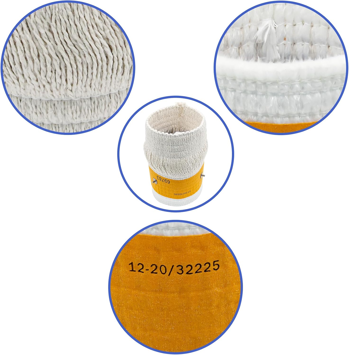 HAKATOP Kerosene Wick Replacement for Envirotemp RMC-95C Duraheat DH2300 DH2301