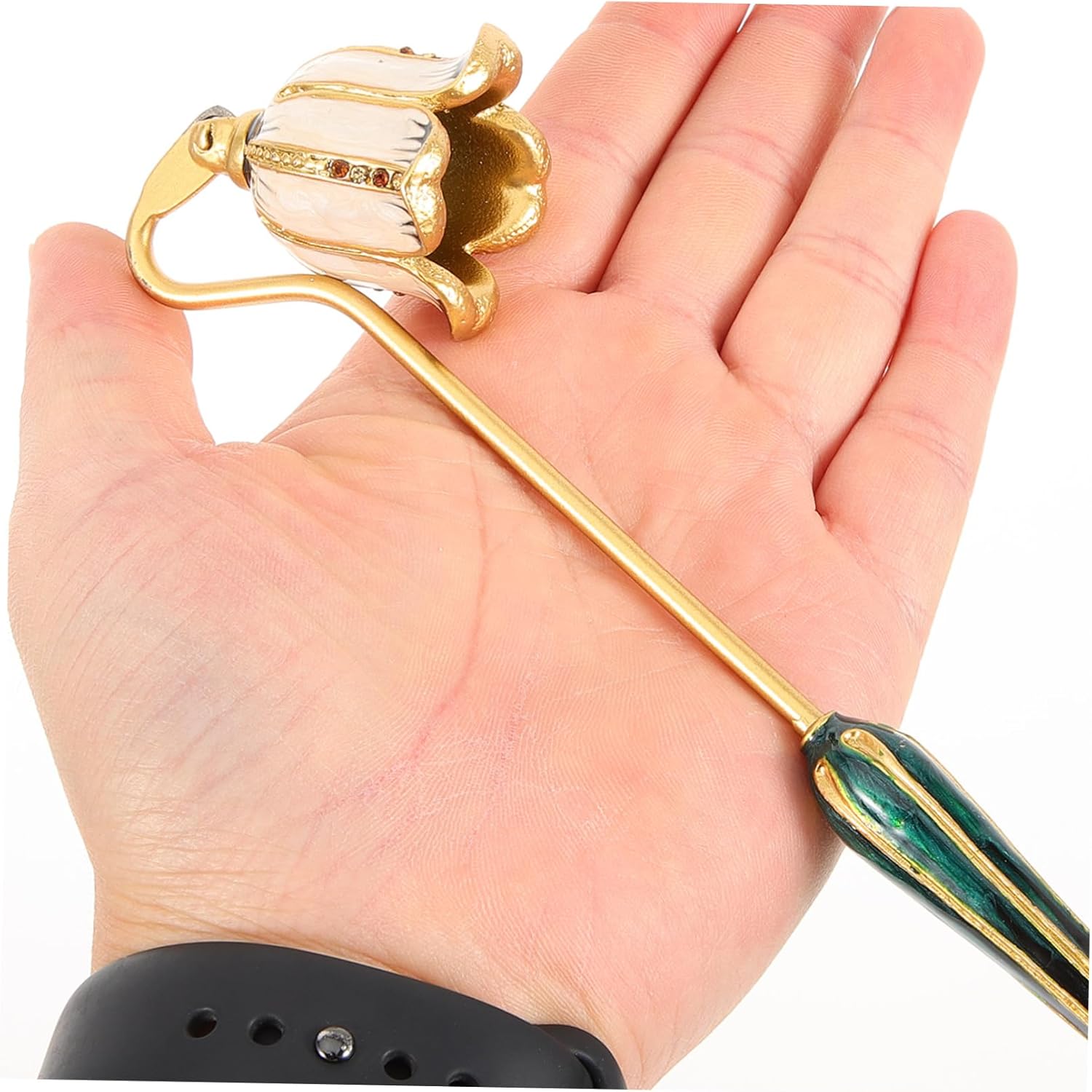 Metal Candle Snuffer with Long Handle