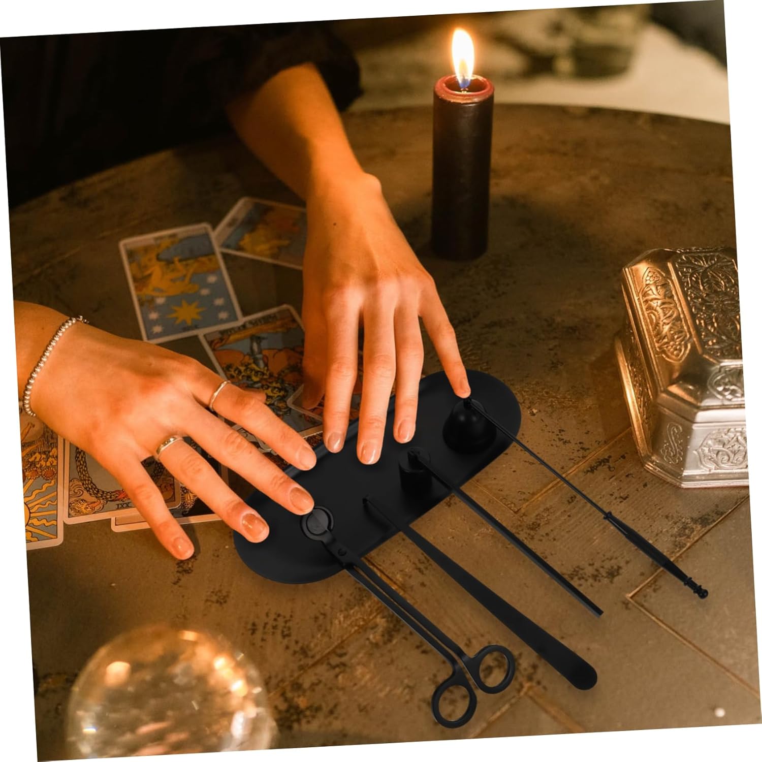 ERINGOGO Candle Wick Trimmer Set for Home Weddings Parties
