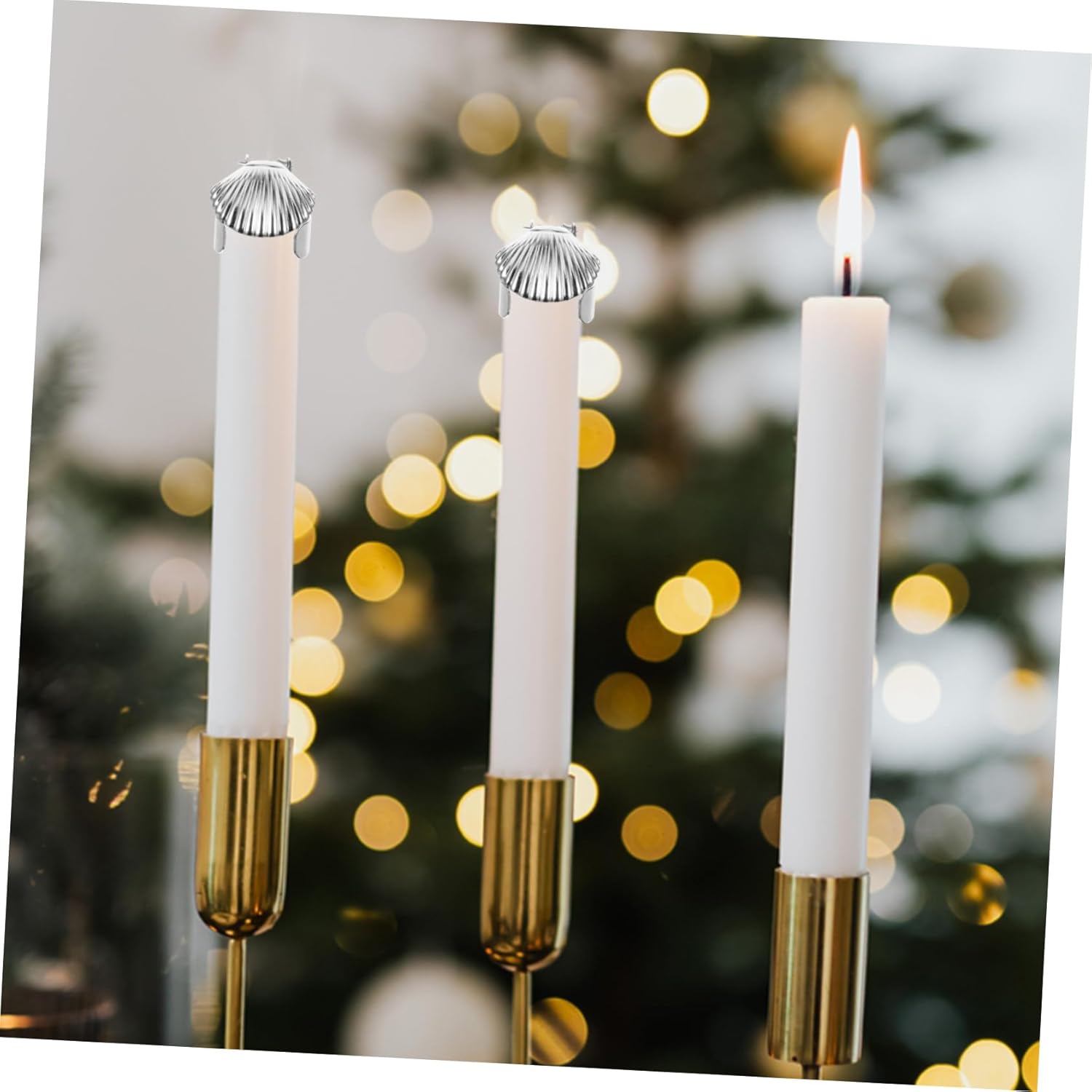 VINTORKY 4pcs Automatic Candle Snuffer Set