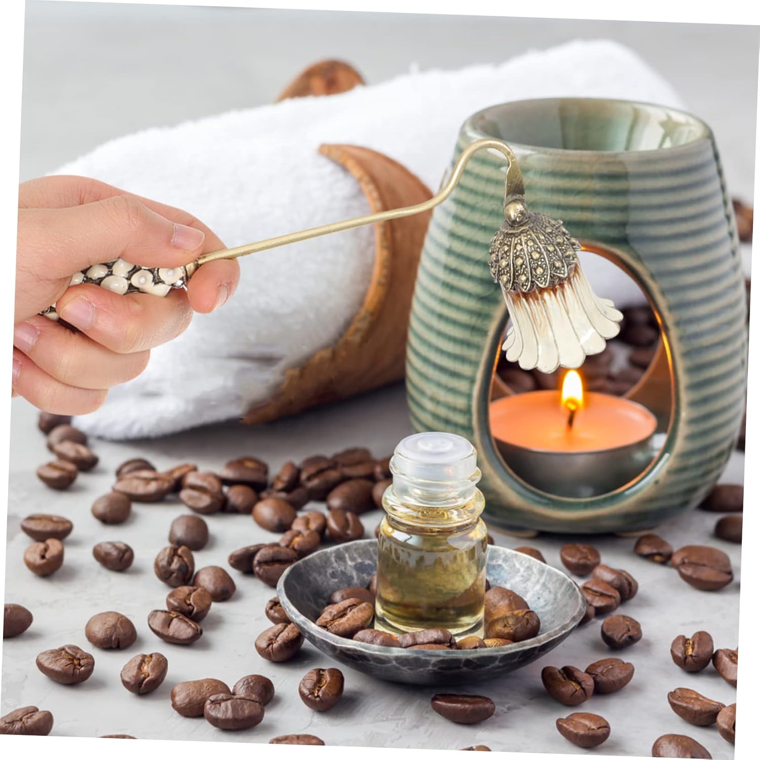 Metal Wick Snuffer for Aromatherapy Candles