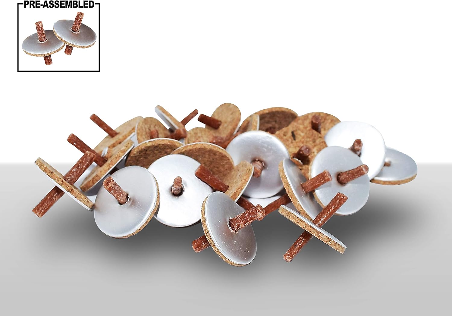 Ner Mitzvah Round Floating Wicks 100 Count