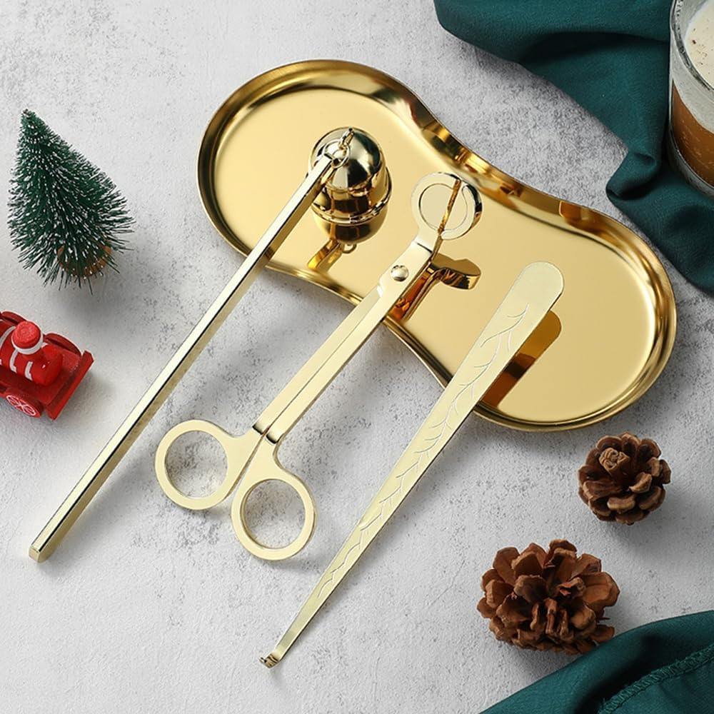 DONGKER 4 in 1 Candle Accessory Set