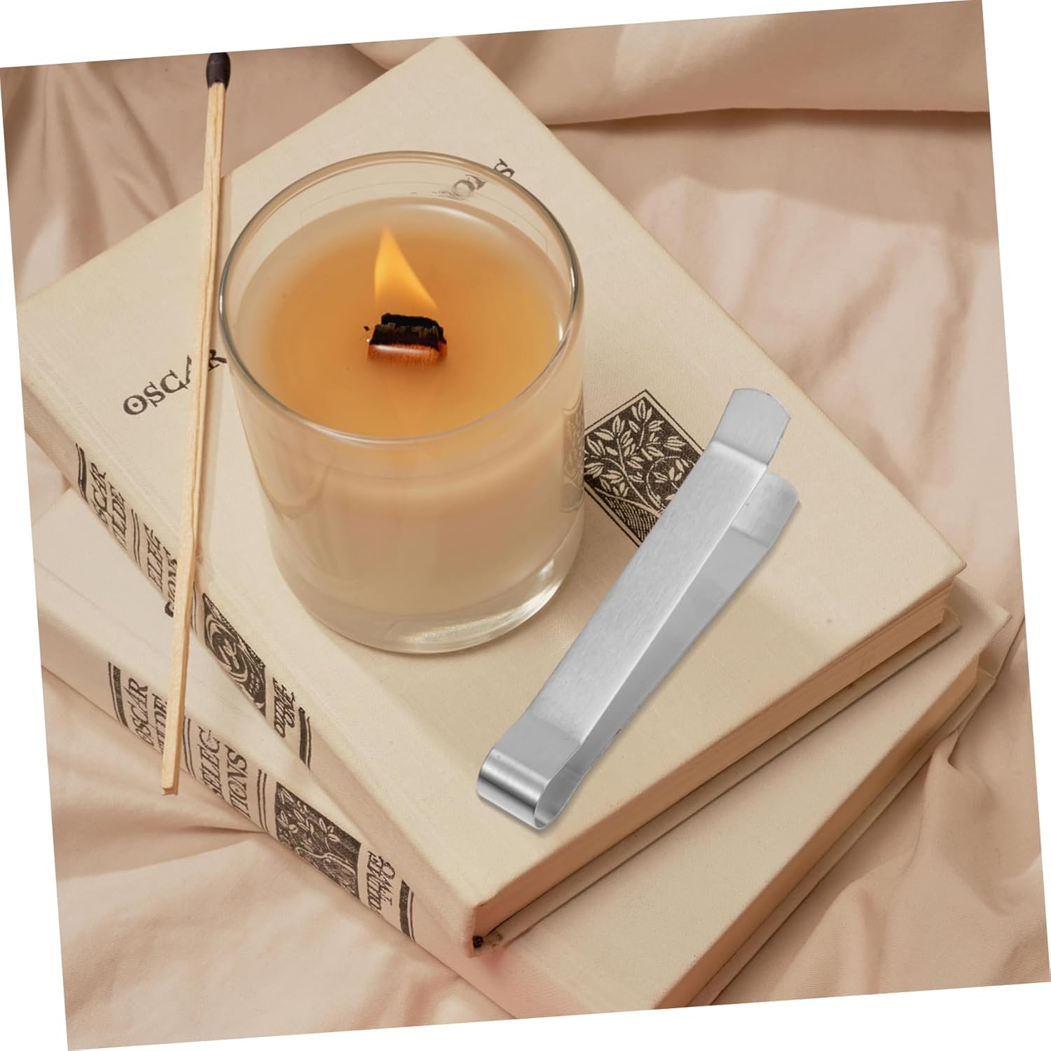 StobaZA 4pcs Stainless Steel Candle Accessories Set