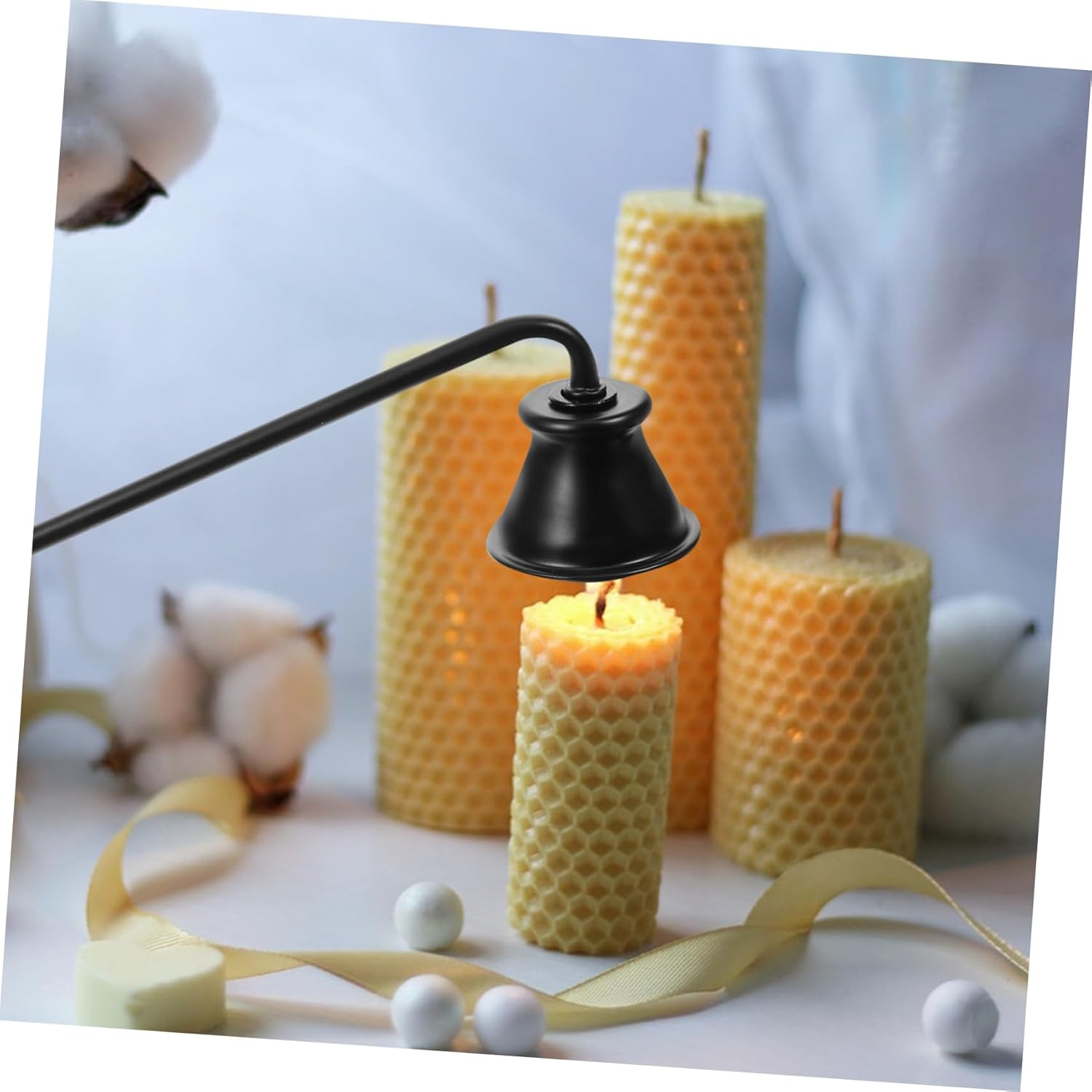 LIFKICH Candle Snuffer Portable Metal Cover for Candles