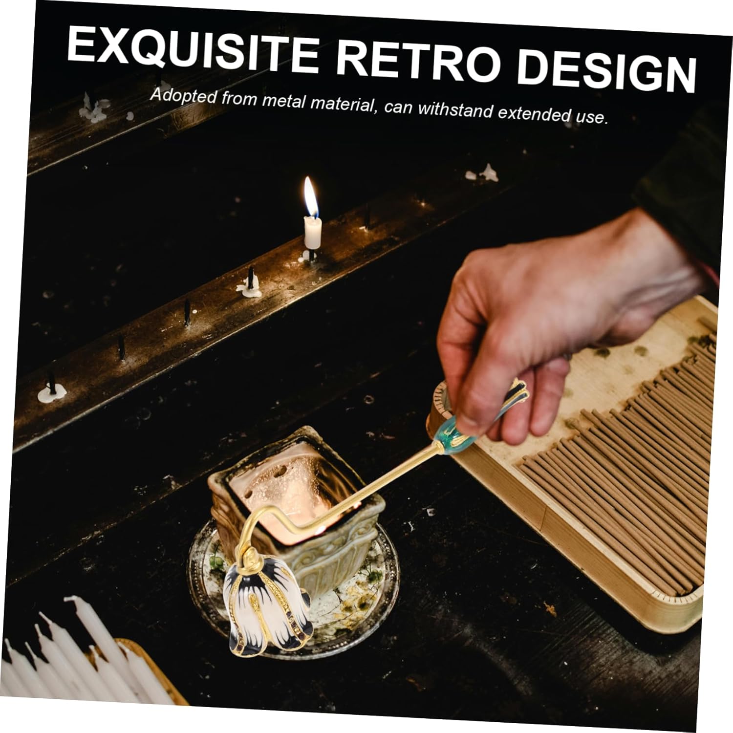 Unique Candle Snuffer Flame Extinguisher for Home Decor