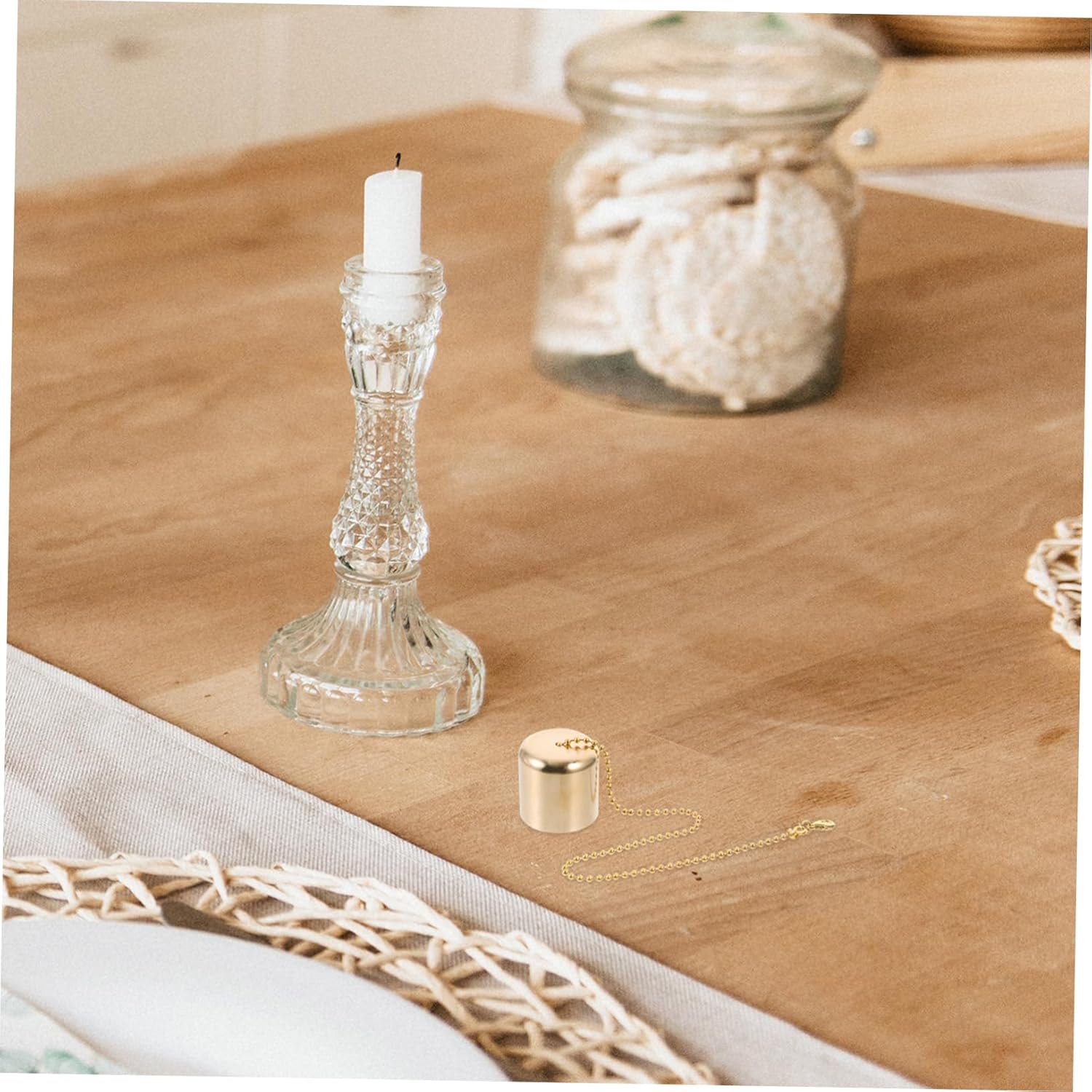 10pcs Brass Candle Snuffer Caps for Safe Flame Extinguishing